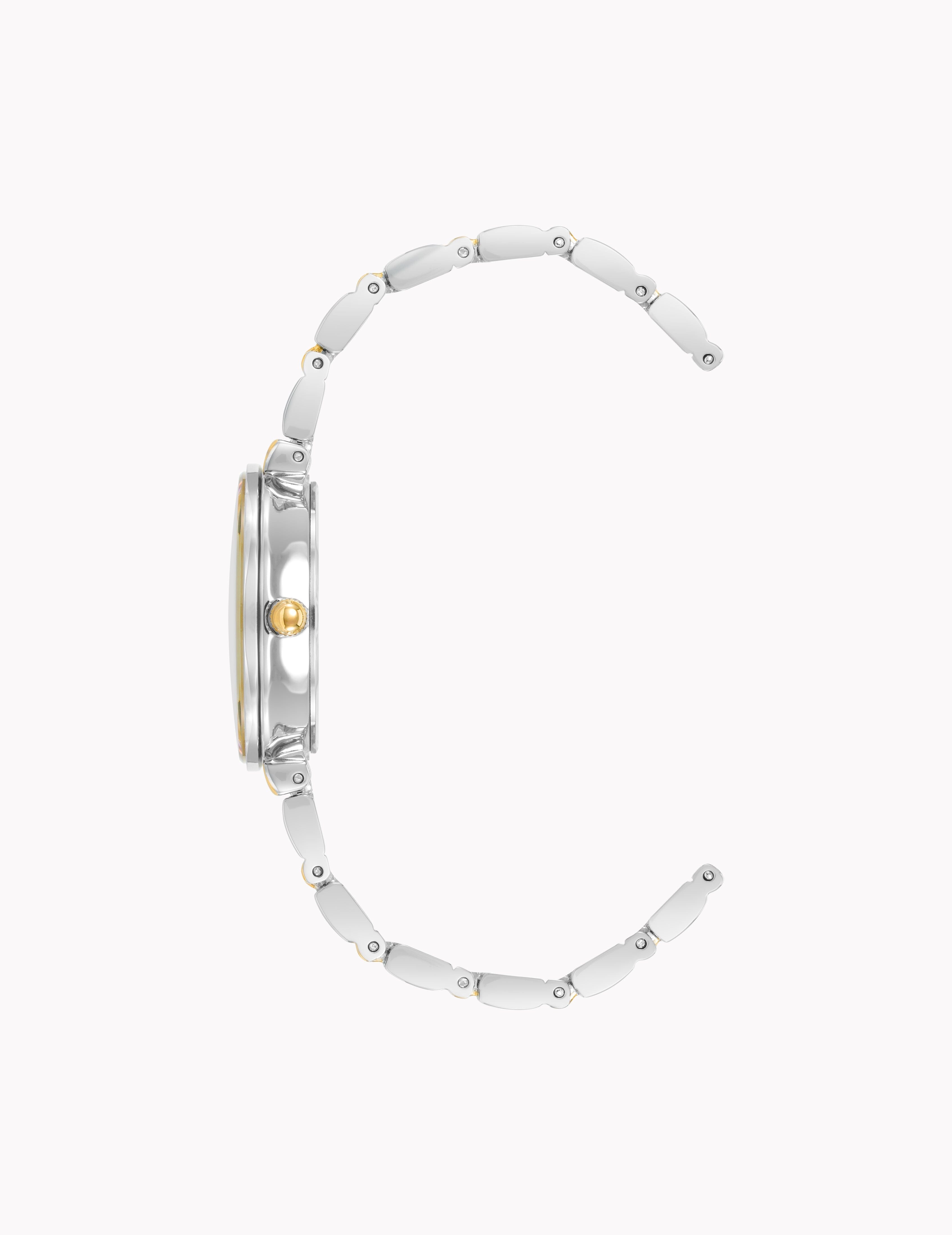 Diamond Accented Watch - Anne Klein Two-Tone