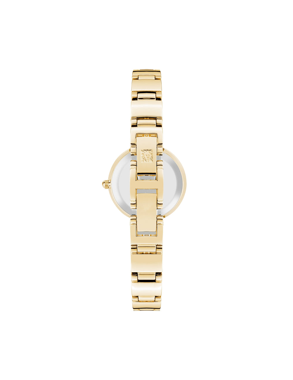 Diamond Accented Bracelet Watch - Anne Klein Gold-Tone