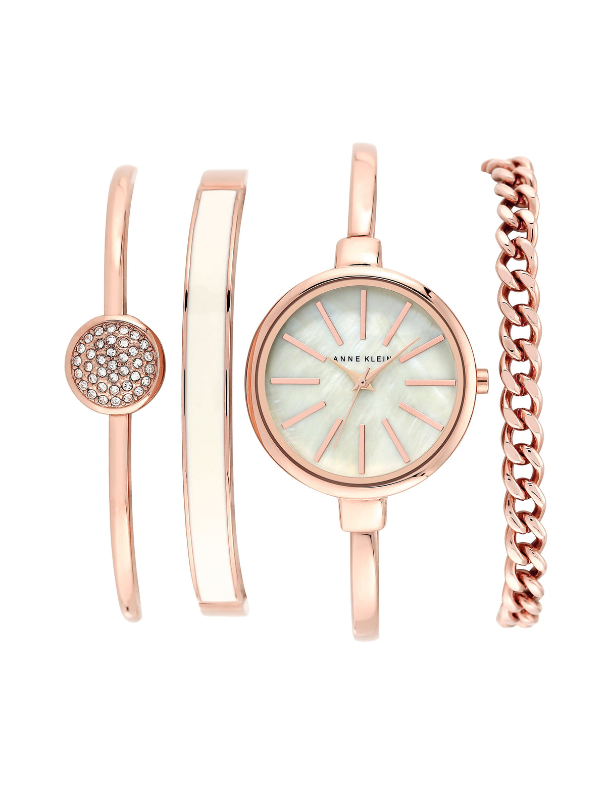 Sophisticated Bracelet & Watch Set - Anne Klein