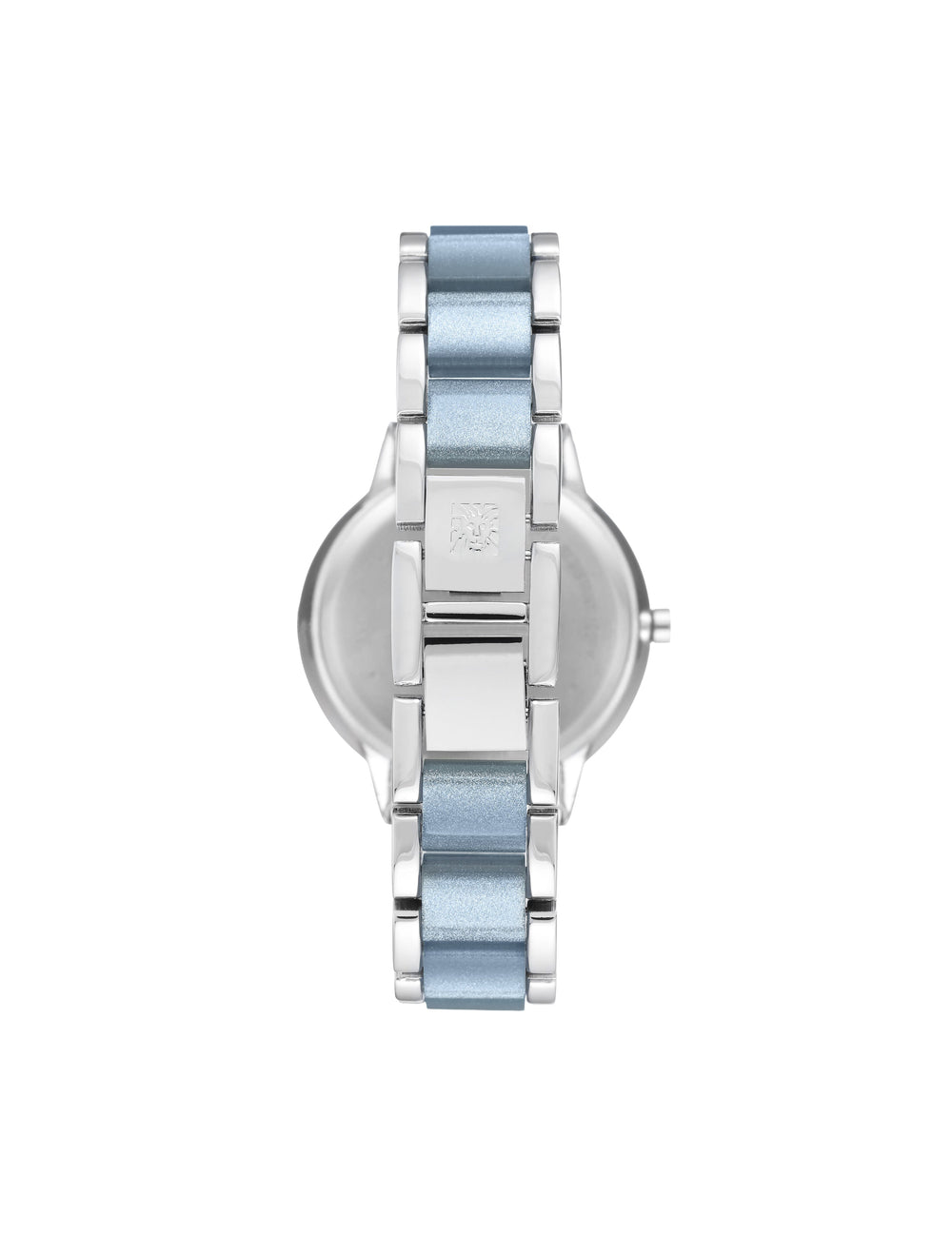 Resin Link Women's Watch - Anne Klein Light Blue/Silver-Tone
