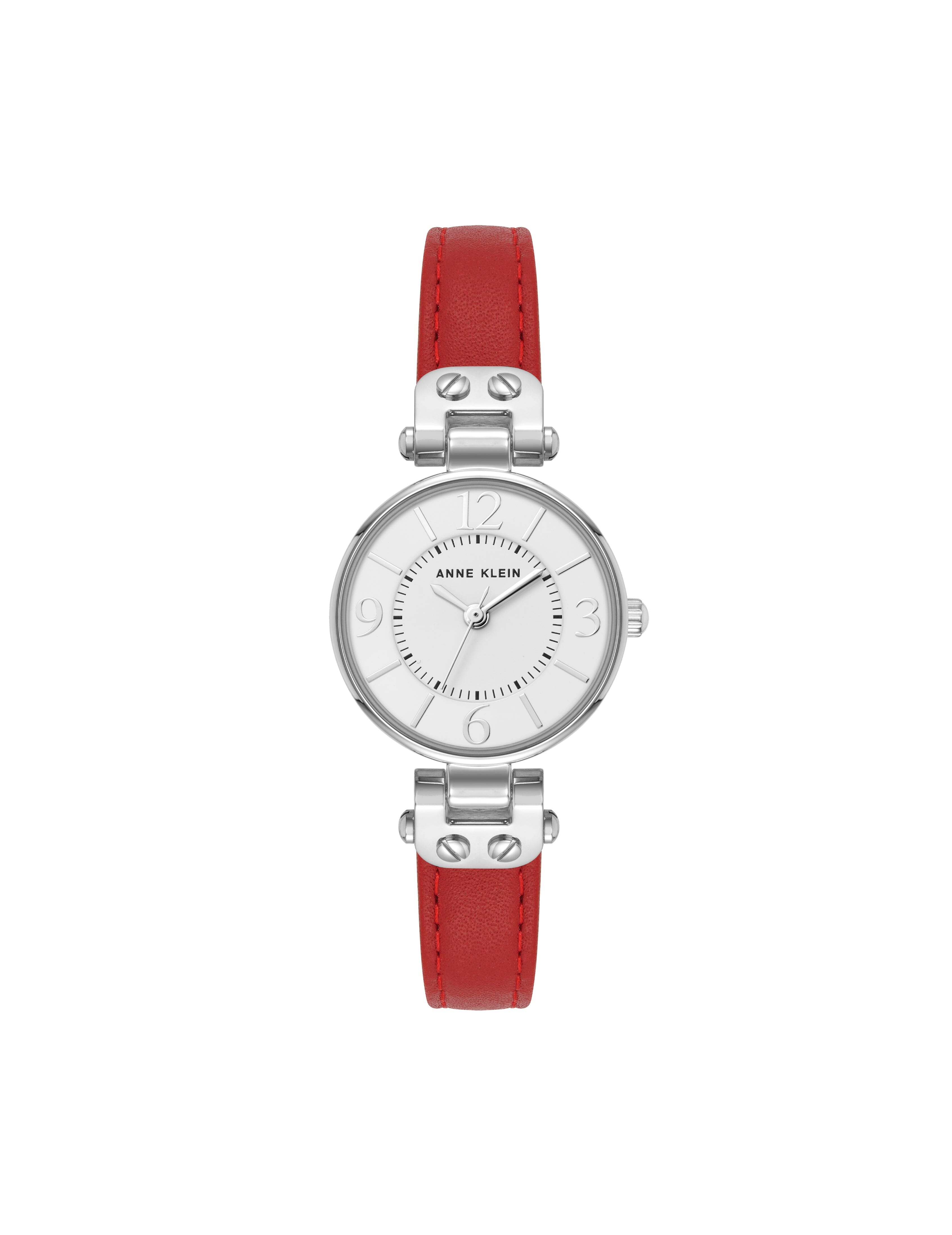 Leather Strap Essential Watch - Anne Klein