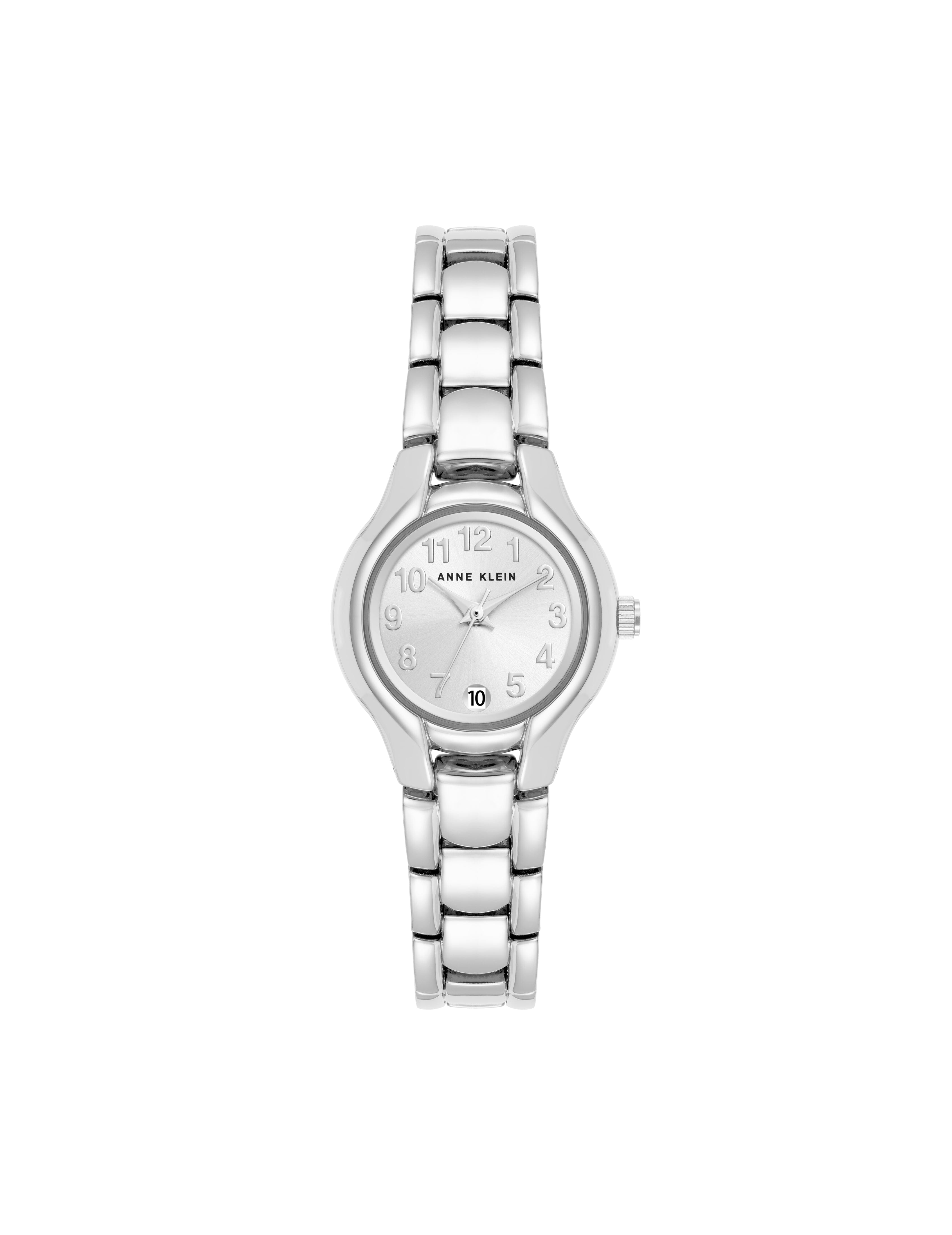 Easy-to-Read Bracelet Watch - Anne Klein Silver-Tone