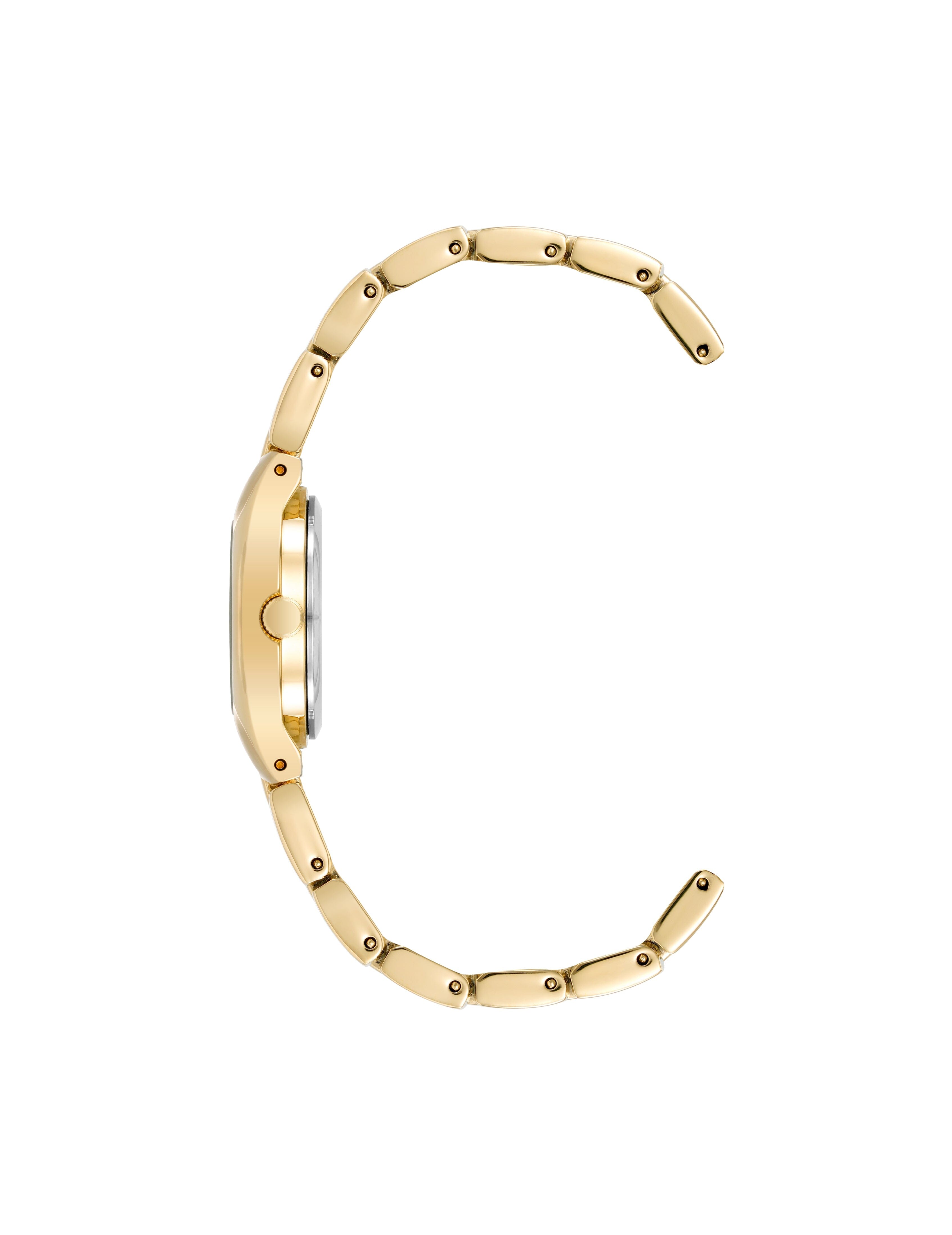 Easy-To-Read Watch with Date - Anne Klein Black/Gold-Tone