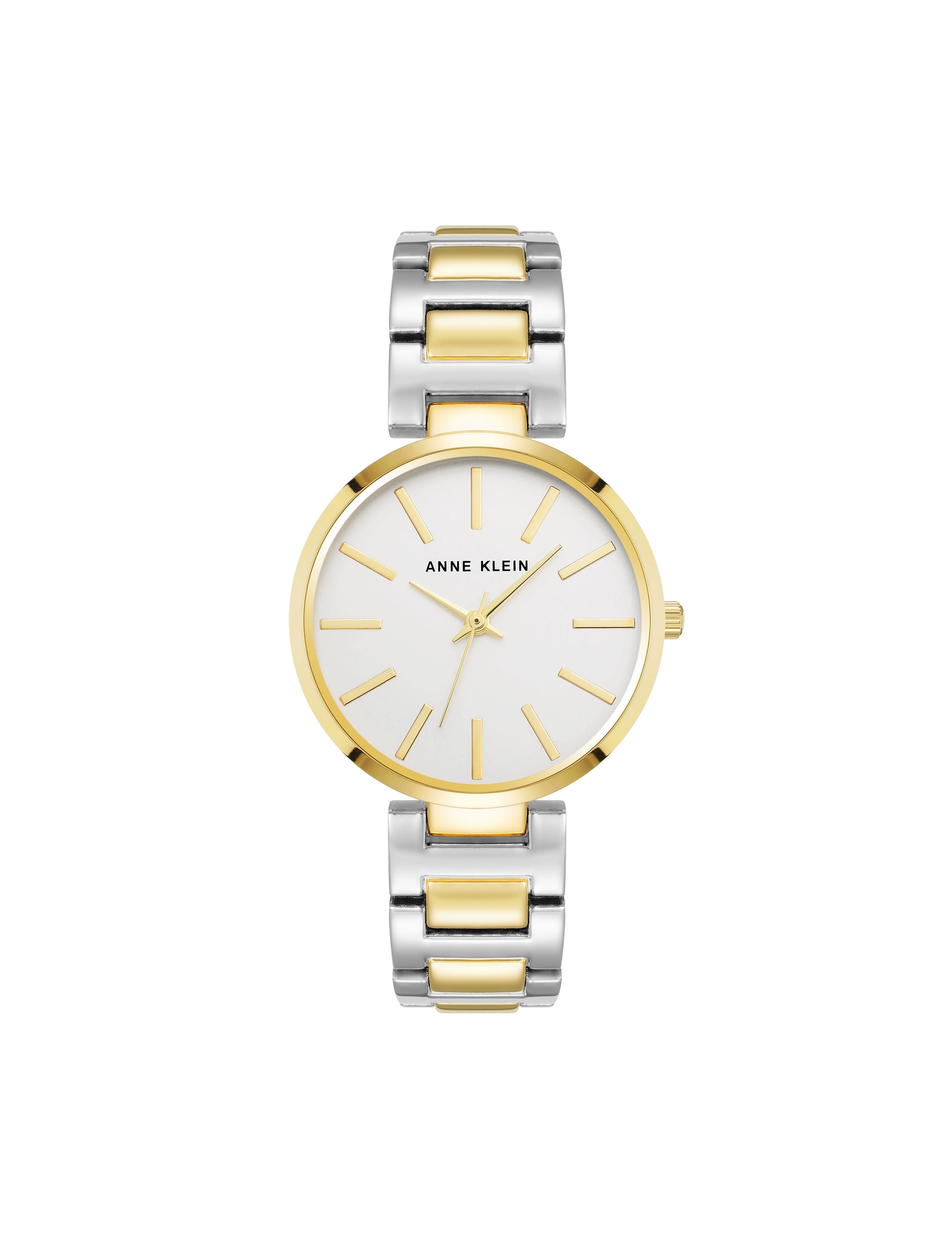Modern Bracelet Watch, Japanese Quartz - Anne Klein Two-Tone