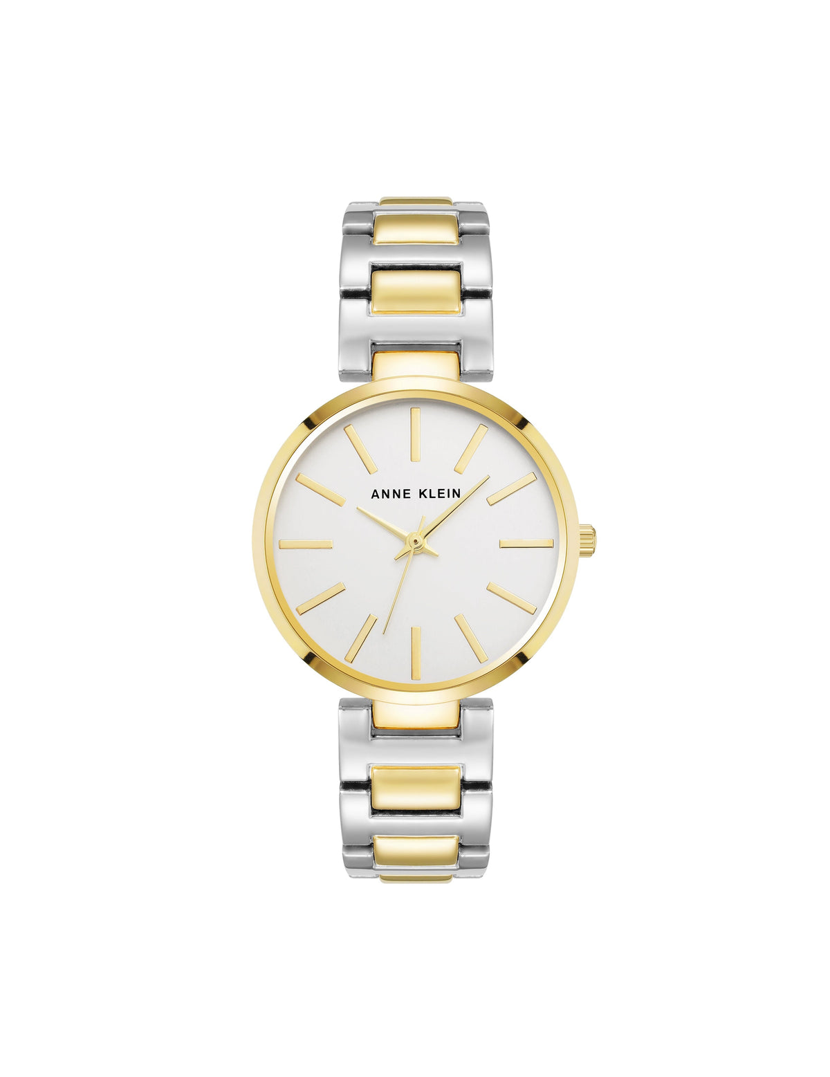 Modern Bracelet Watch, Japanese Quartz - Anne Klein Two-Tone