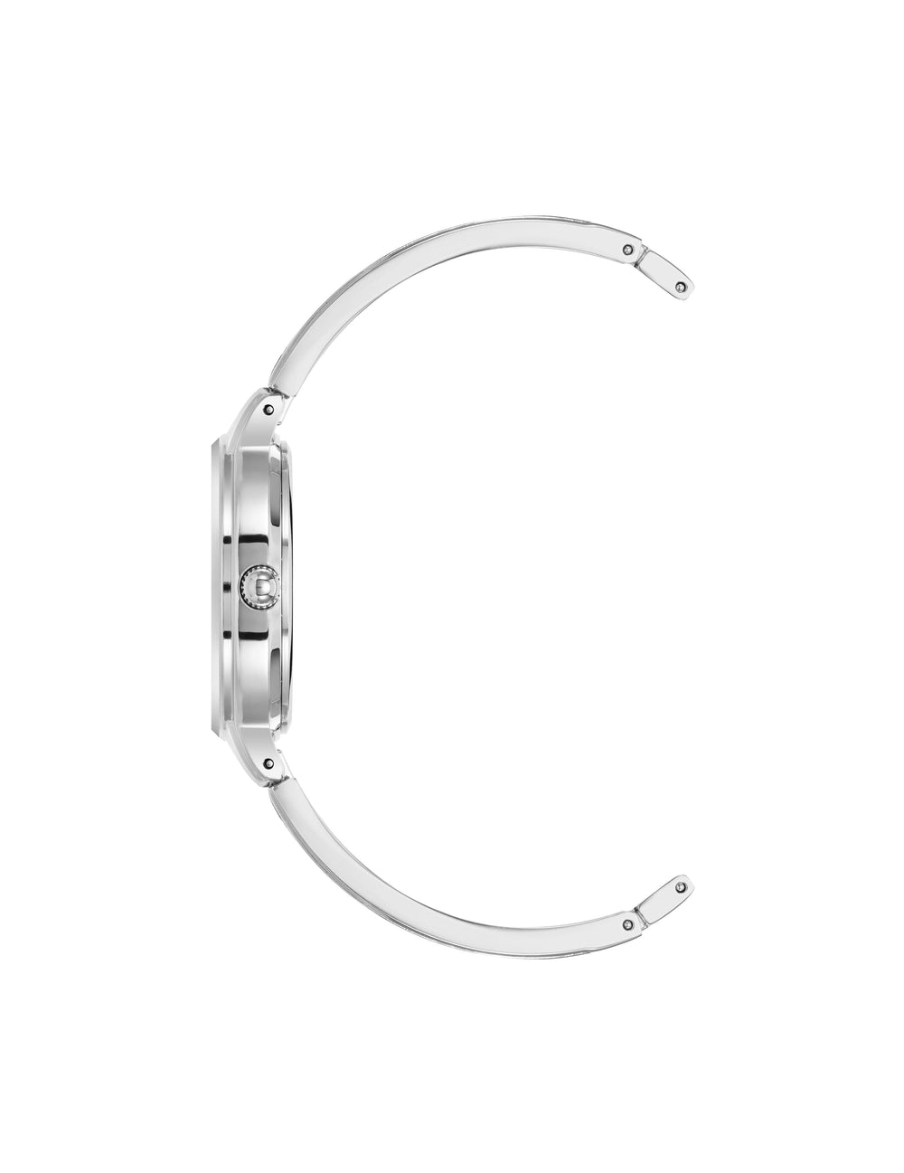 Diamond Accented Bangle Watch - Anne Klein Black/Silver-Tone