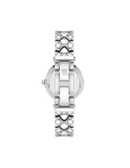 Crystal Accented V-Link Watch - Anne Klein