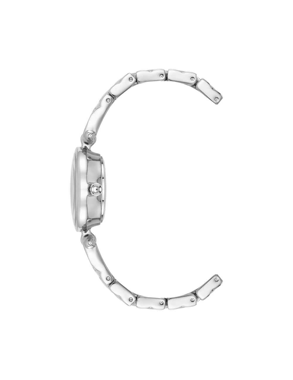 Crystal Accented V-Link Watch - Anne Klein