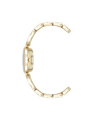 Crystal Accented V-Link Watch - Anne Klein