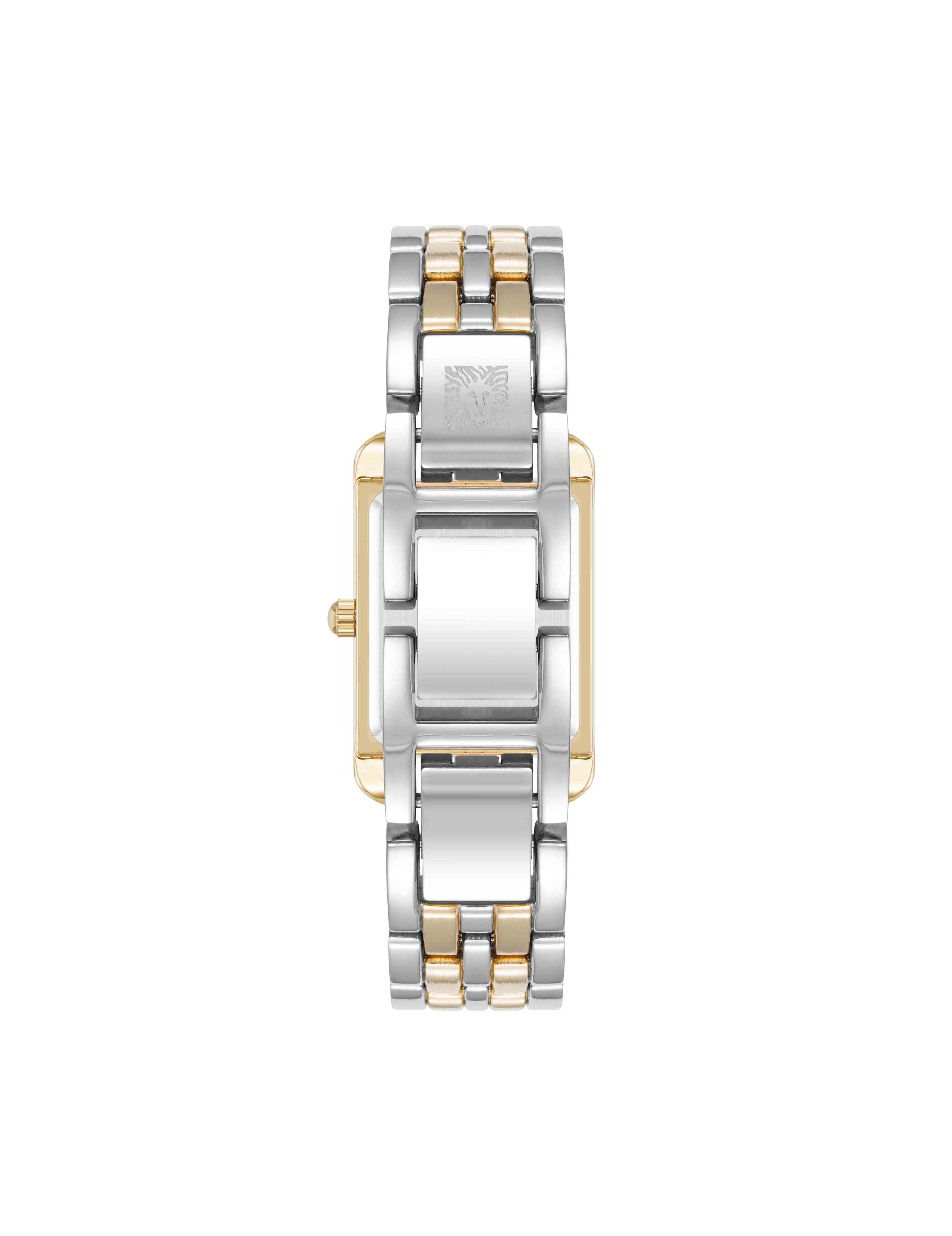 Legacy Diamond Dial Watch - Anne Klein Silver-Tone/Gold-Tone