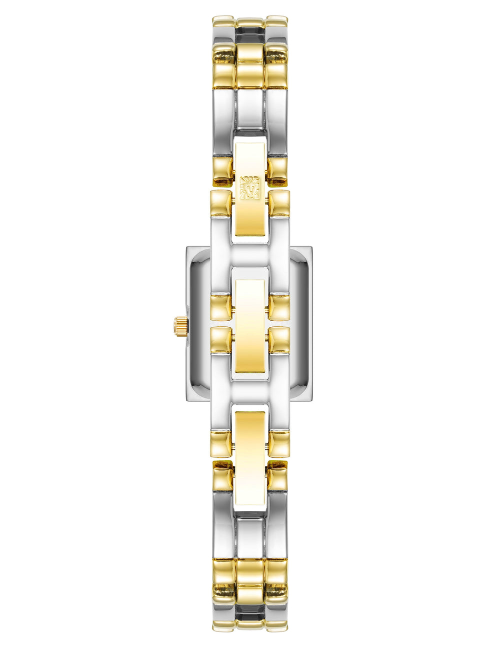 Rectangular Case Bangle Watch - Anne Klein Black/Two-Tone