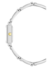 Rectangular Case Bangle Watch - Anne Klein Black/Two-Tone