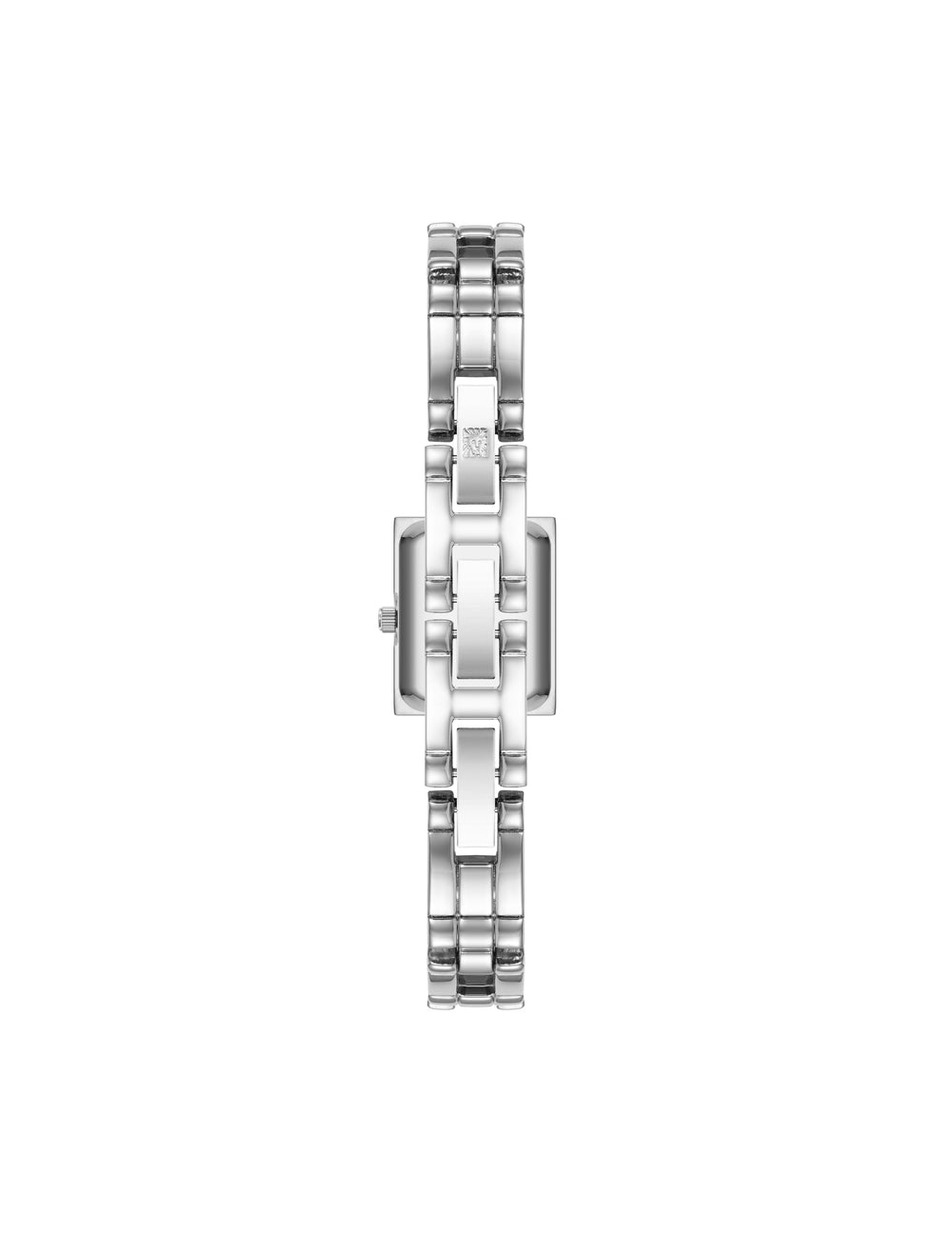 Rectangular Case Bangle Watch - Anne Klein Silver-Tone