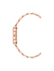 Minimalist Oval Case Watch in Rose Gold - Anne Klein Rose-Tone