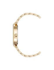 Estate Metal Bracelet Watch - Anne Klein Gold-Tone/Black