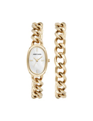 Chain Watch and Bracelet Set - Anne Klein
