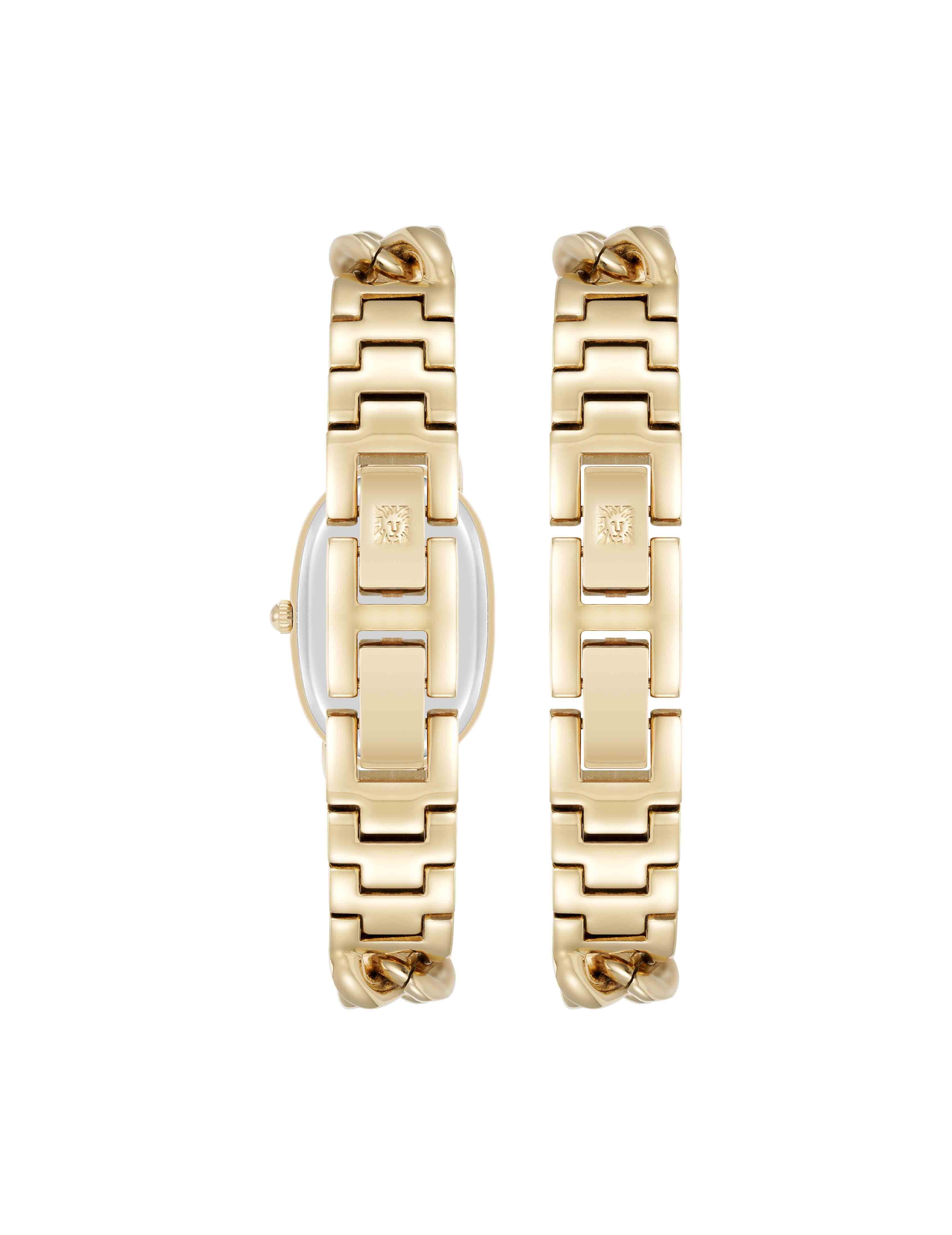 Chain Watch and Bracelet Set - Anne Klein