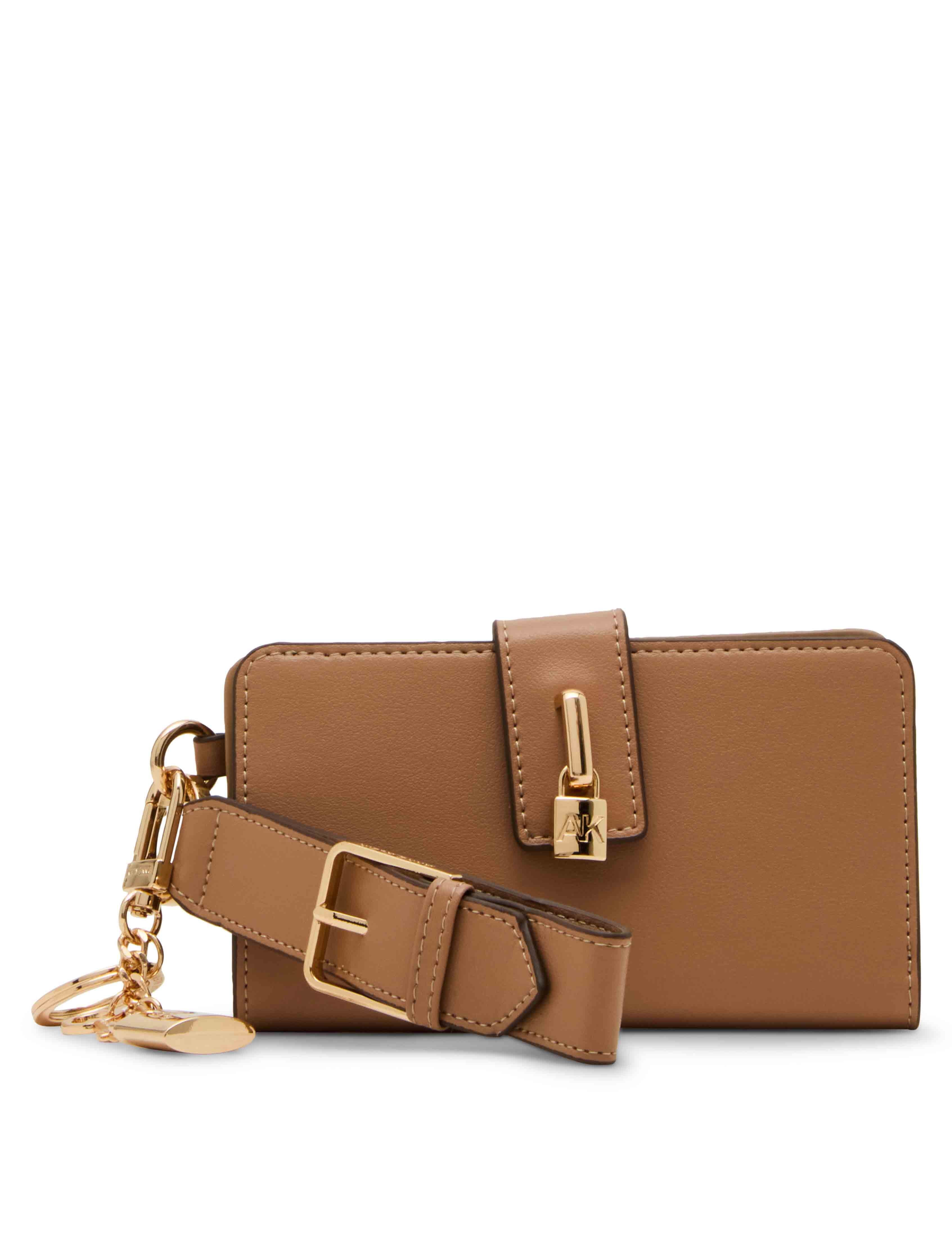 2 Piece Gift Set with Lock Wristlet and AK Bag Charm - Anne Klein Sunbaked
