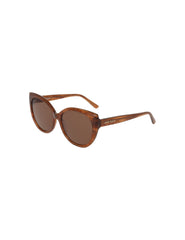 Cat-Eye Marbleized Sunglasses - Anne Klein MOCHA