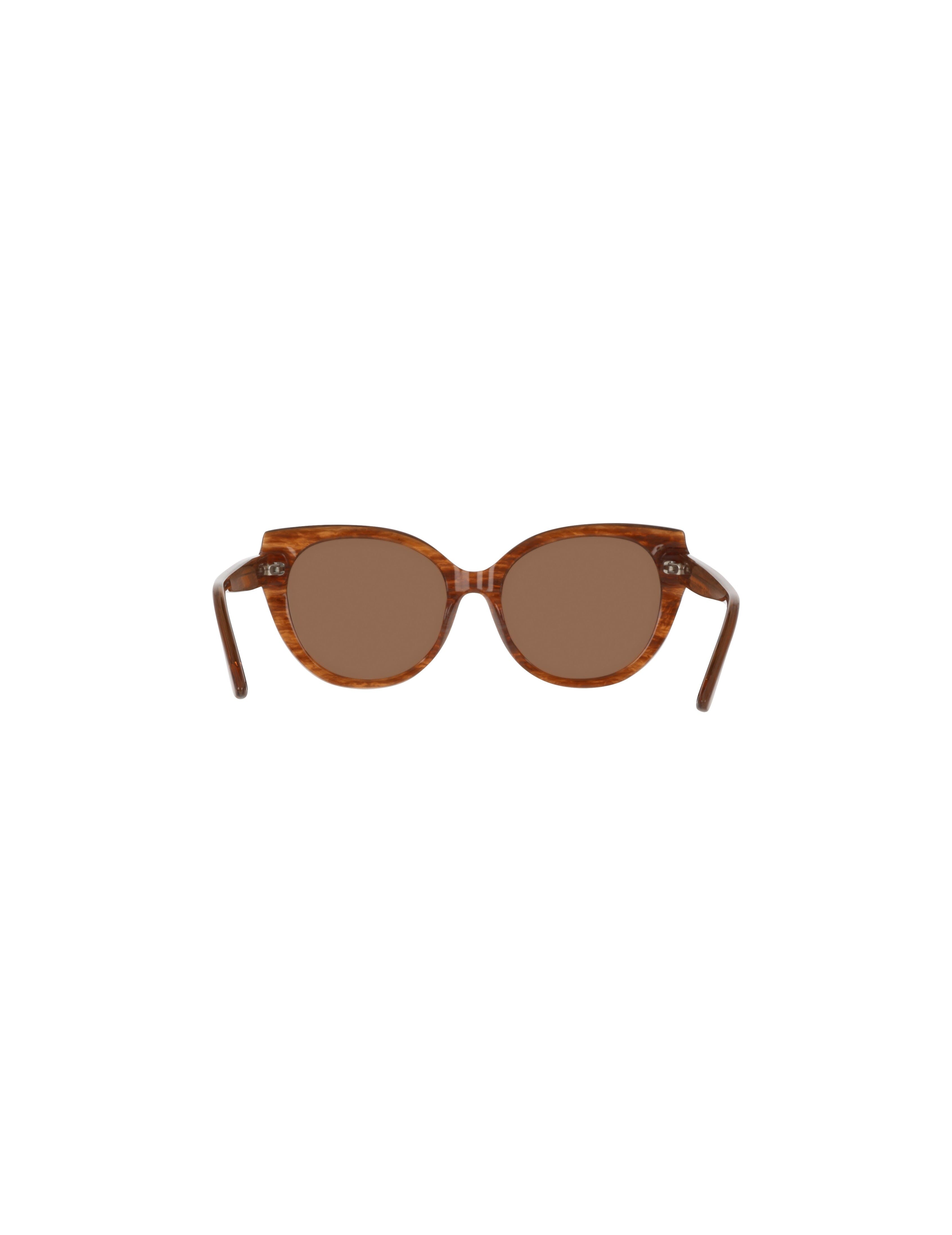 Cat-Eye Marbleized Sunglasses - Anne Klein MOCHA