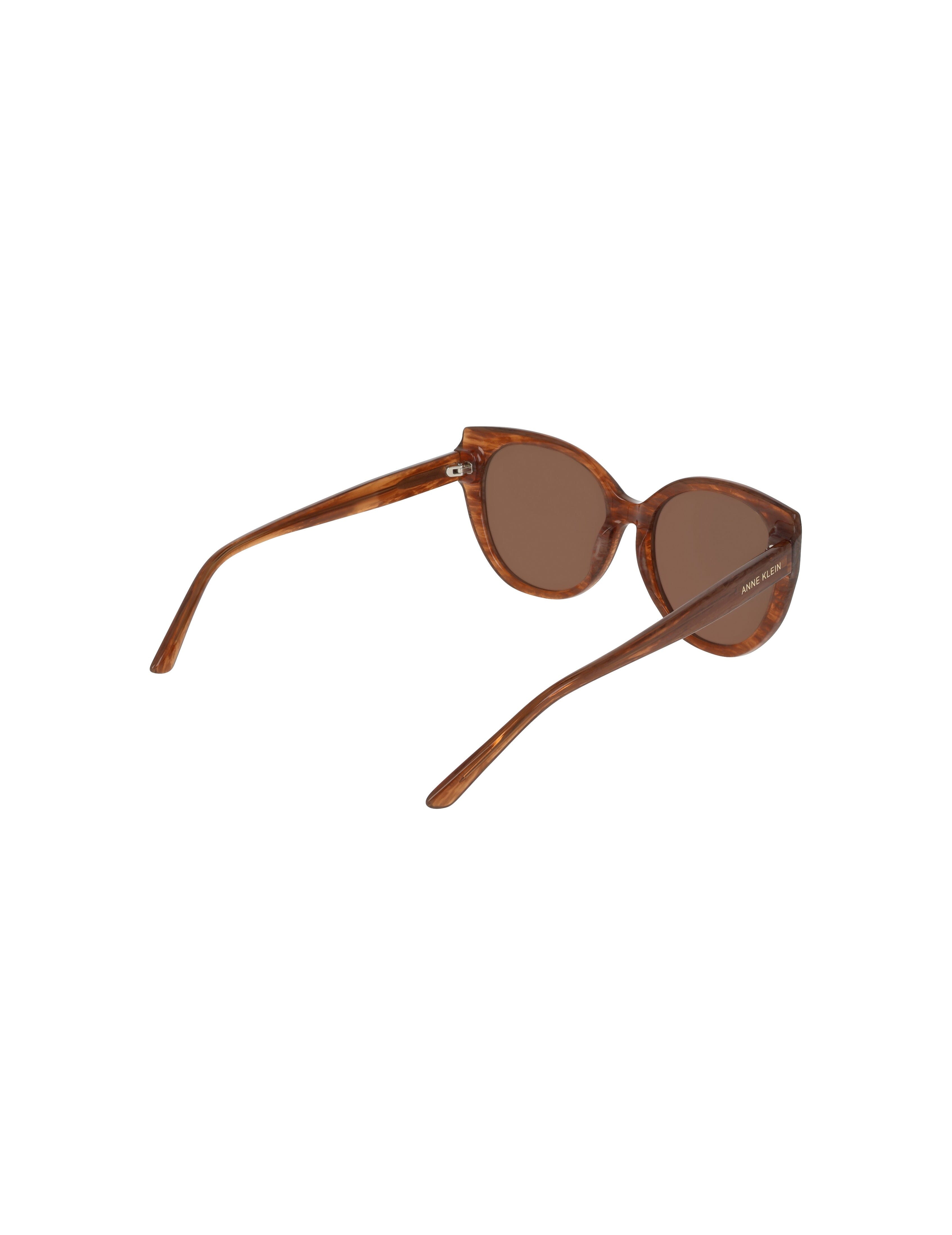 Cat-Eye Marbleized Sunglasses - Anne Klein MOCHA