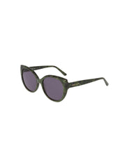Cat-Eye Marbleized Sunglasses - Anne Klein OLIVE MARBLE