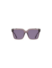 Square Acetate Sunglasses - Anne Klein LILAC CRYSTAL