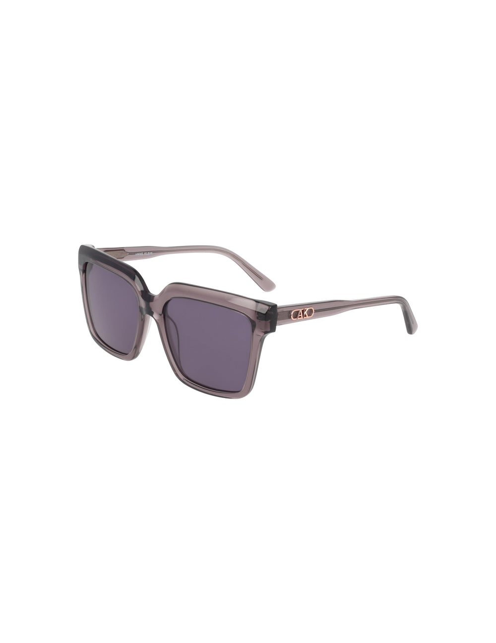 Square Acetate Sunglasses - Anne Klein LILAC CRYSTAL