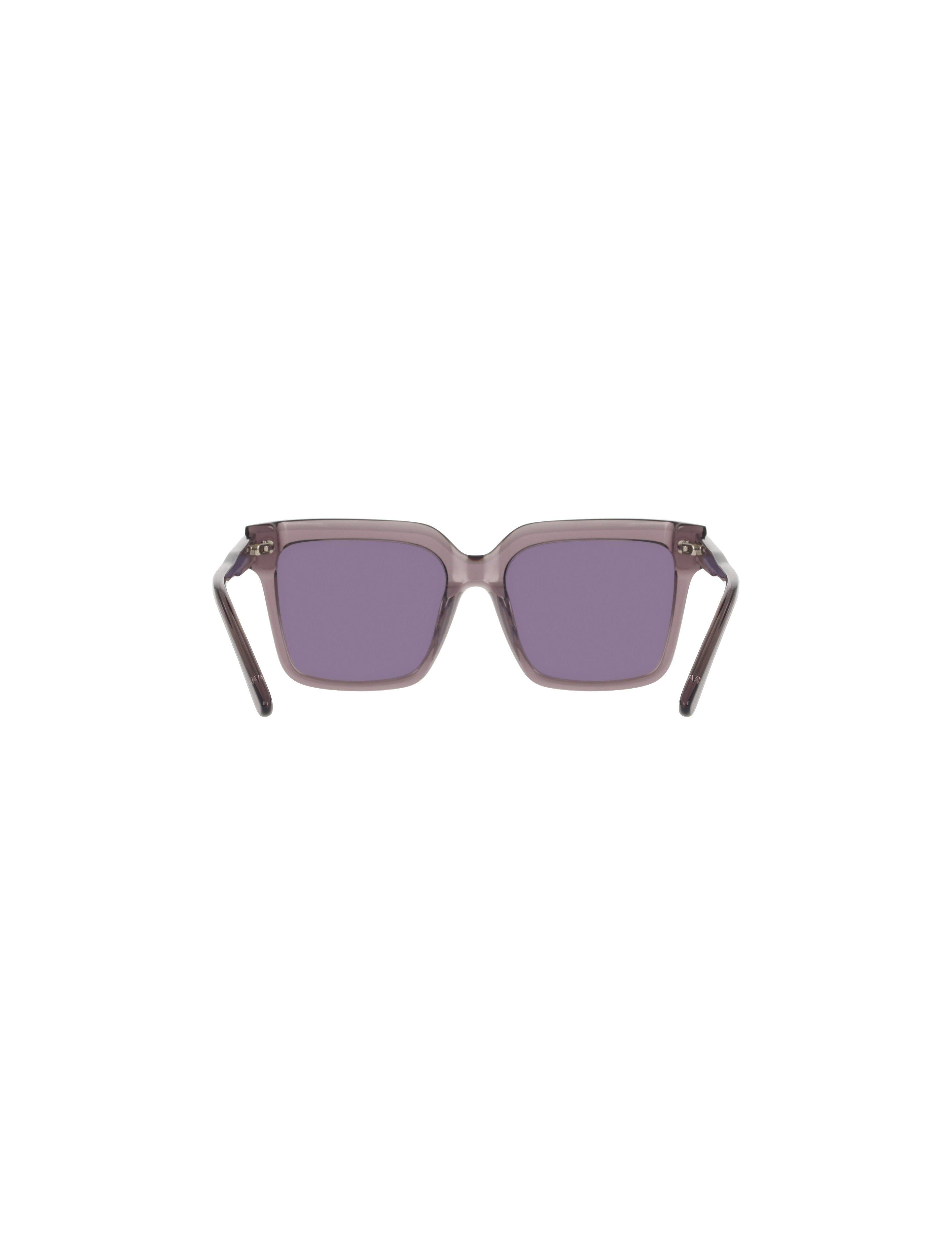 Square Acetate Sunglasses - Anne Klein LILAC CRYSTAL