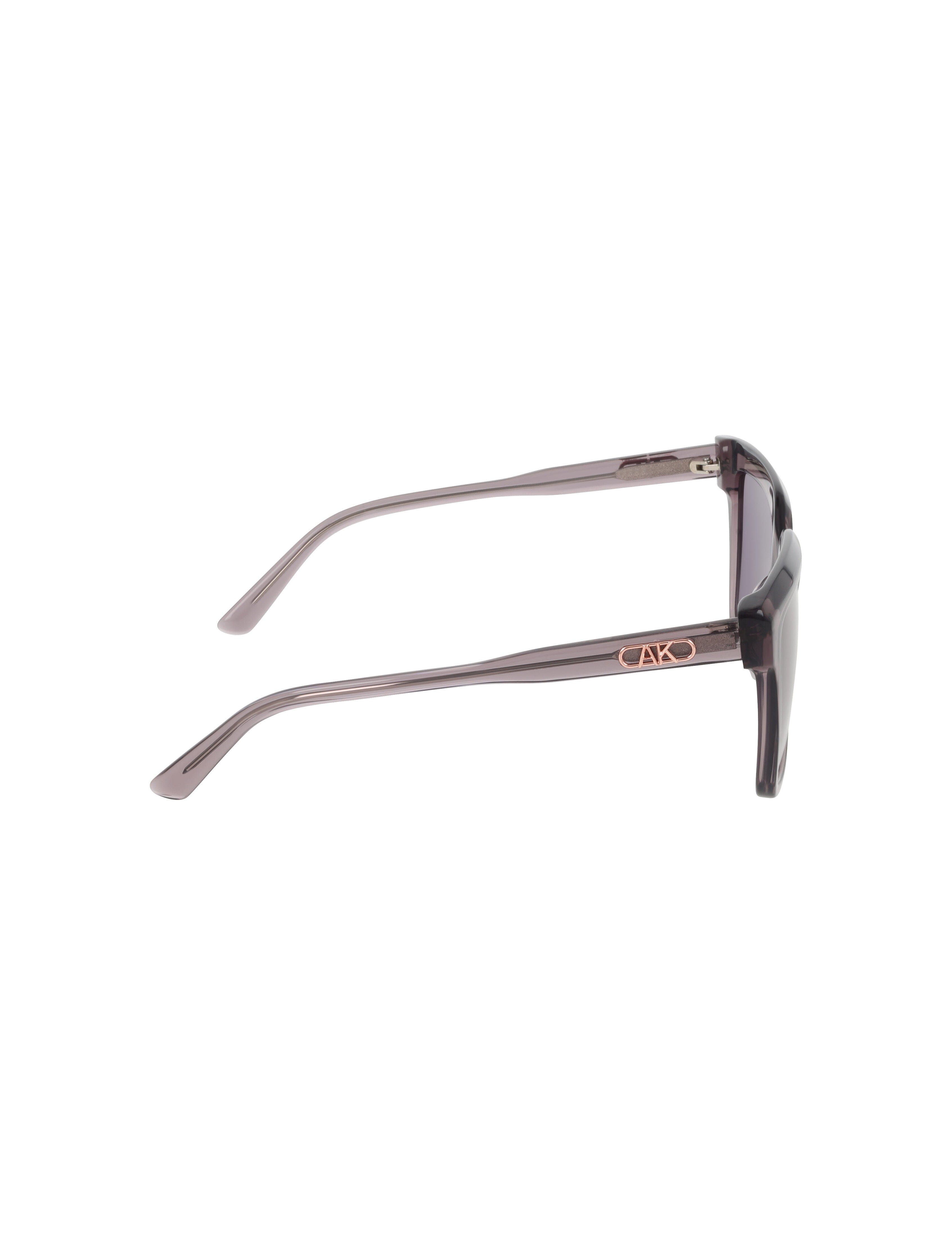Square Acetate Sunglasses - Anne Klein LILAC CRYSTAL