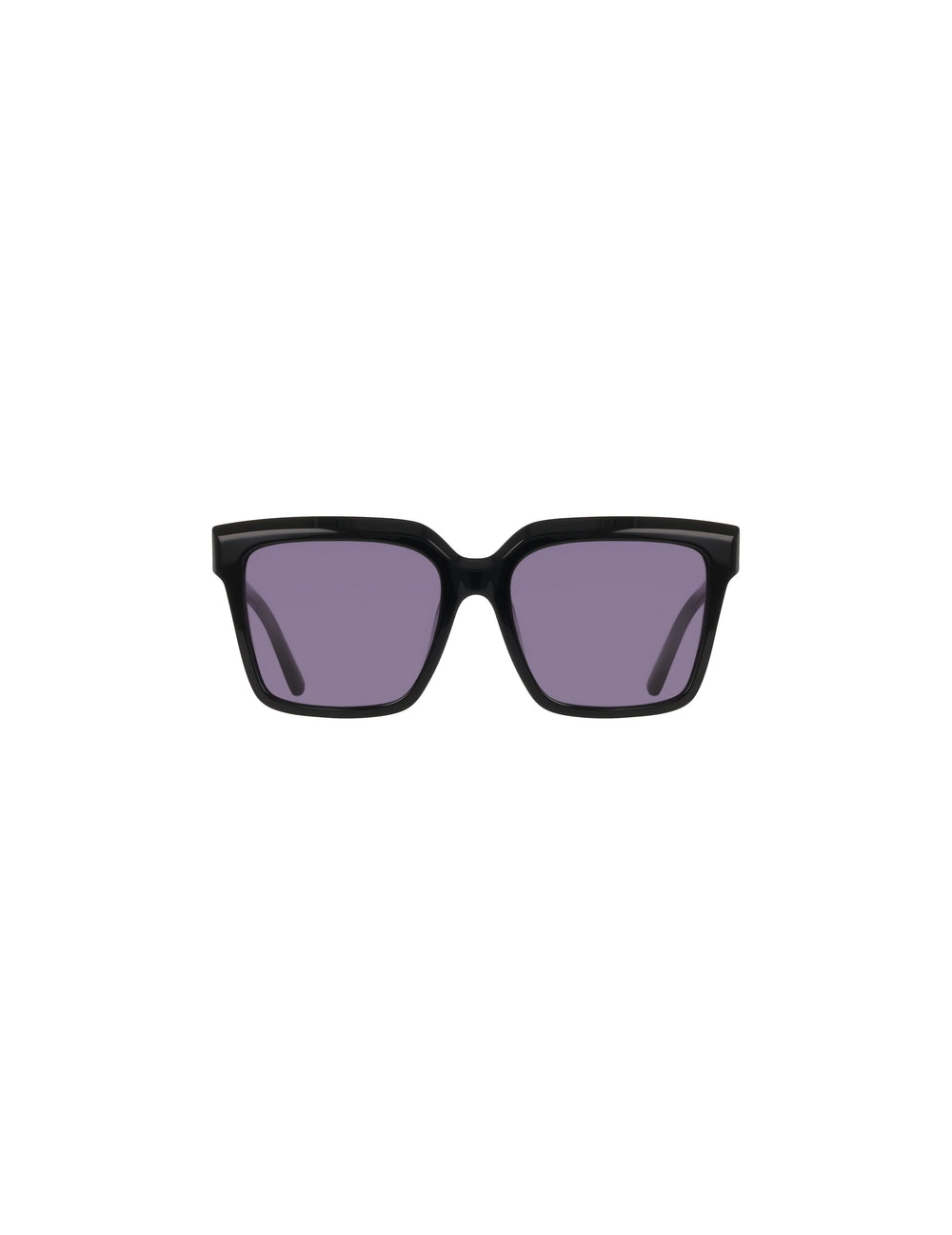 Square Acetate Sunglasses - Anne Klein BLACK
