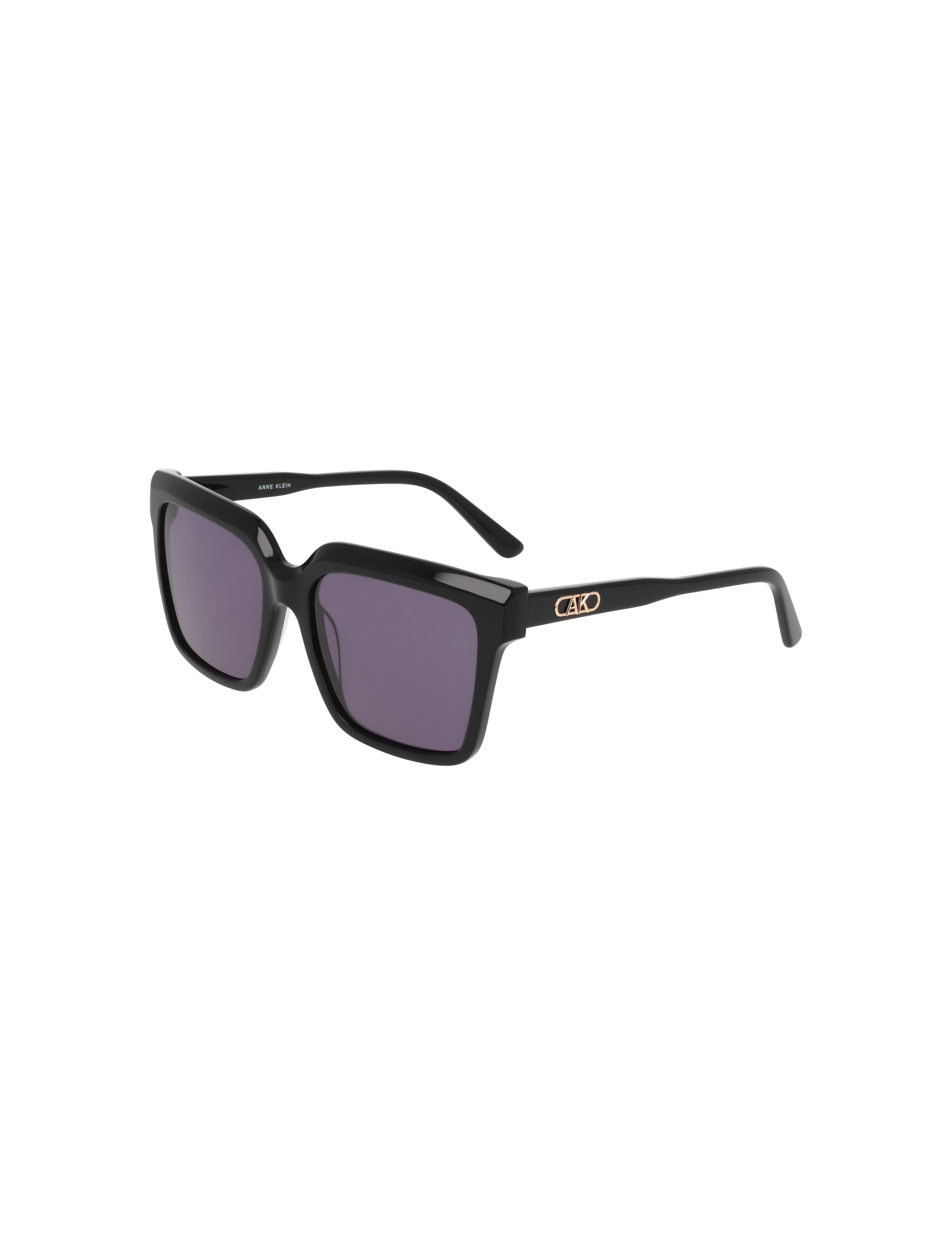 Square Acetate Sunglasses - Anne Klein BLACK