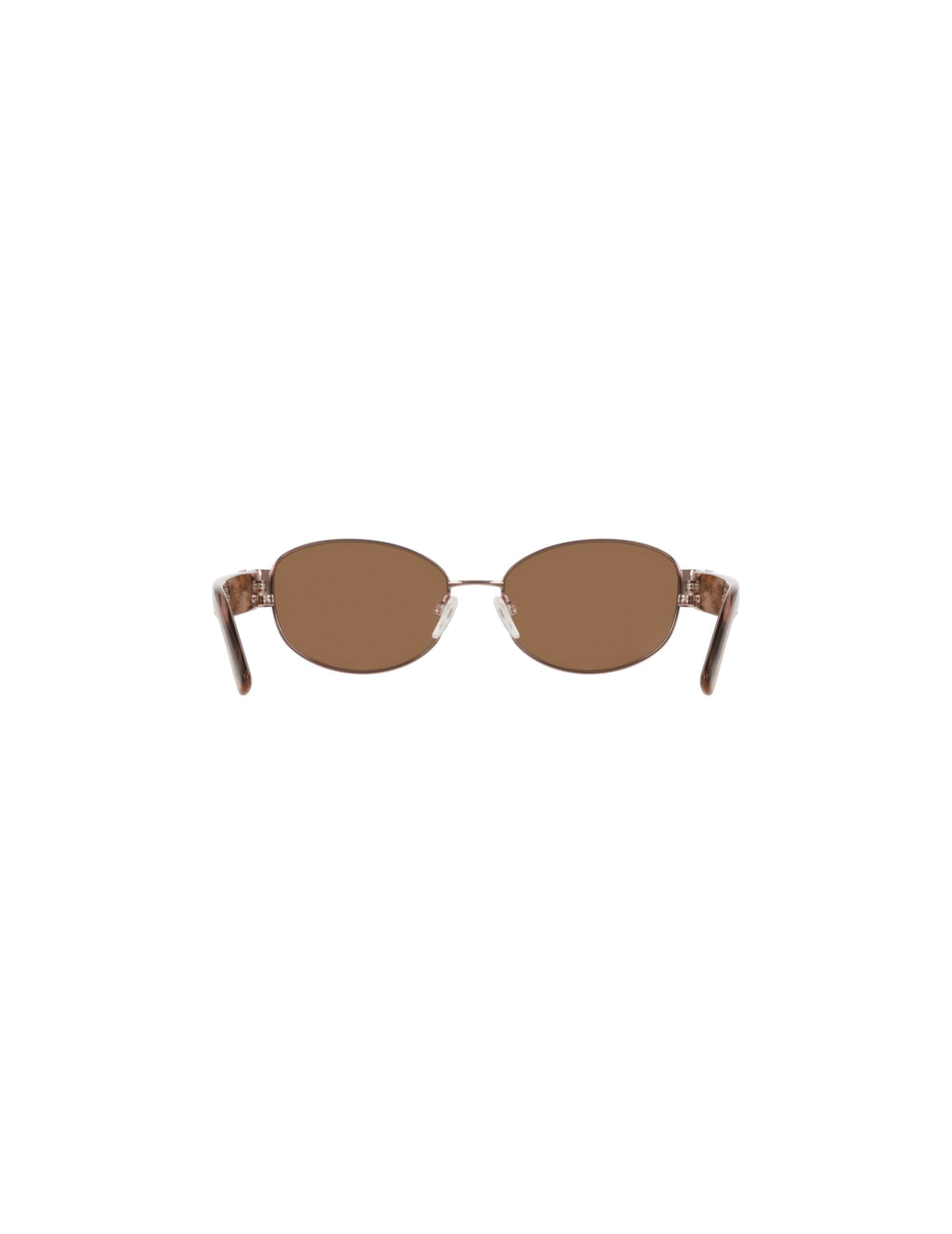 Oval Metal Frame Sunglasses - Anne Klein ROSE GOLD