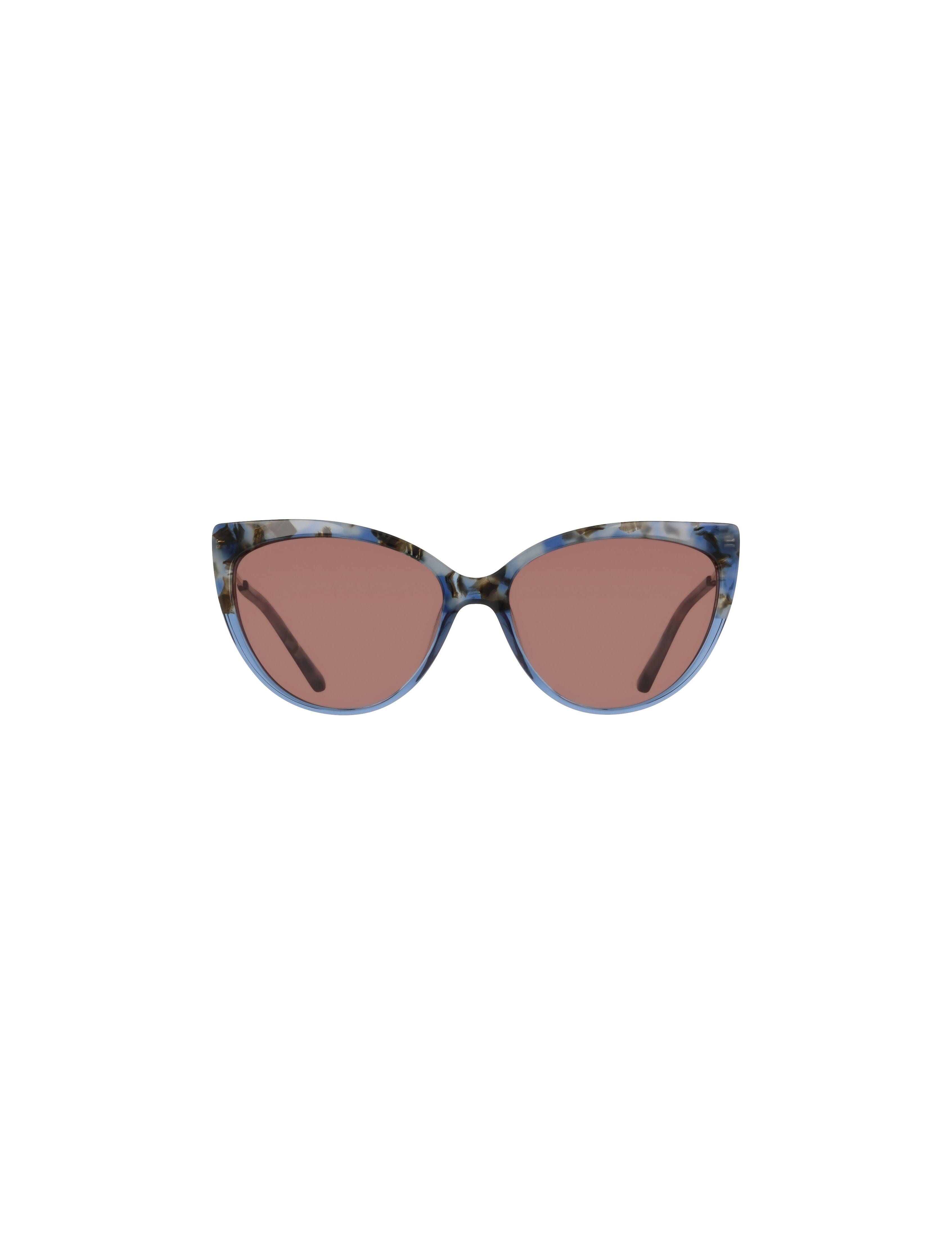 Classic Cat-Eye Combo Sunglasses - Anne Klein BLUE GRADIENT