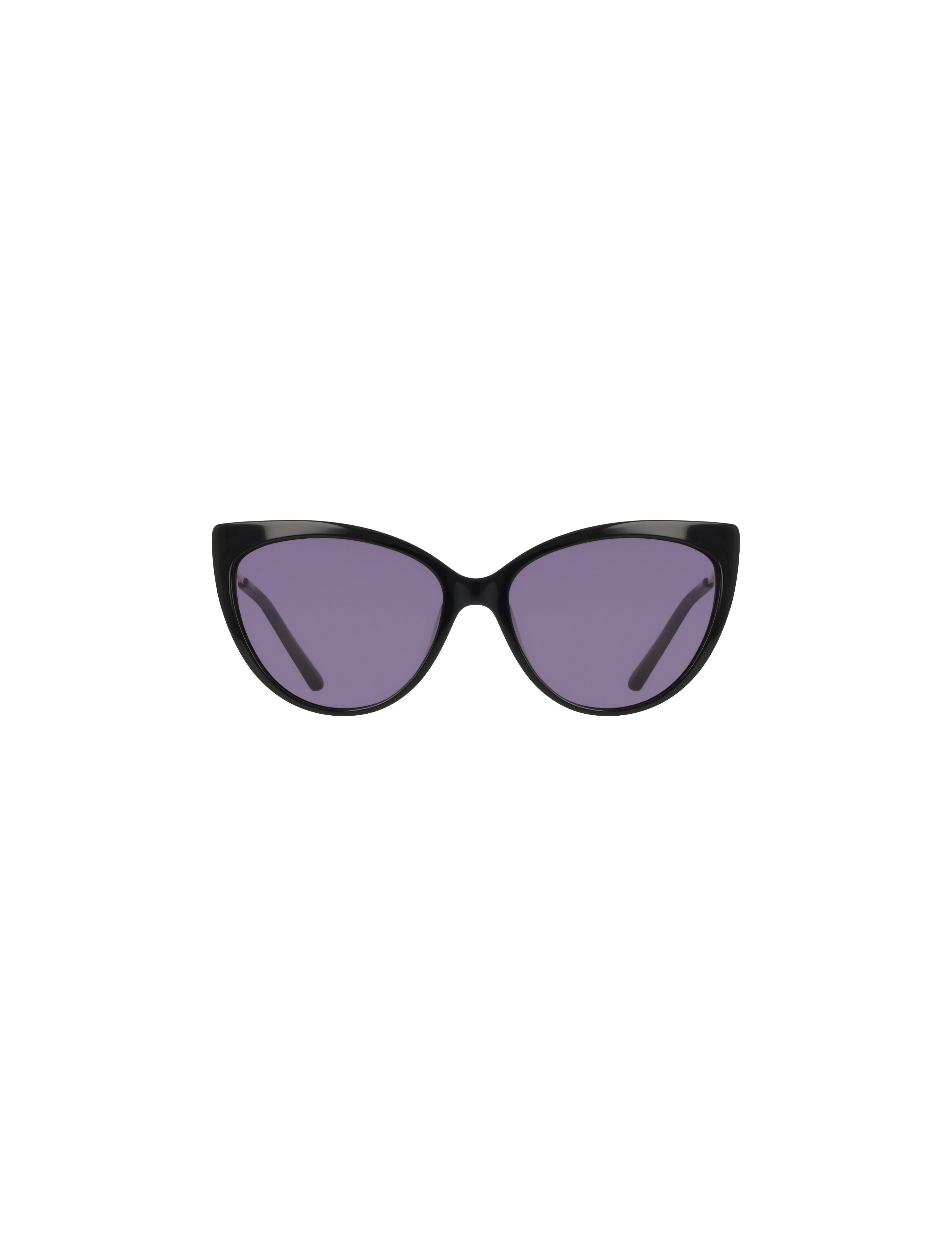 Classic Cat-Eye Combo Sunglasses - Anne Klein BLACK