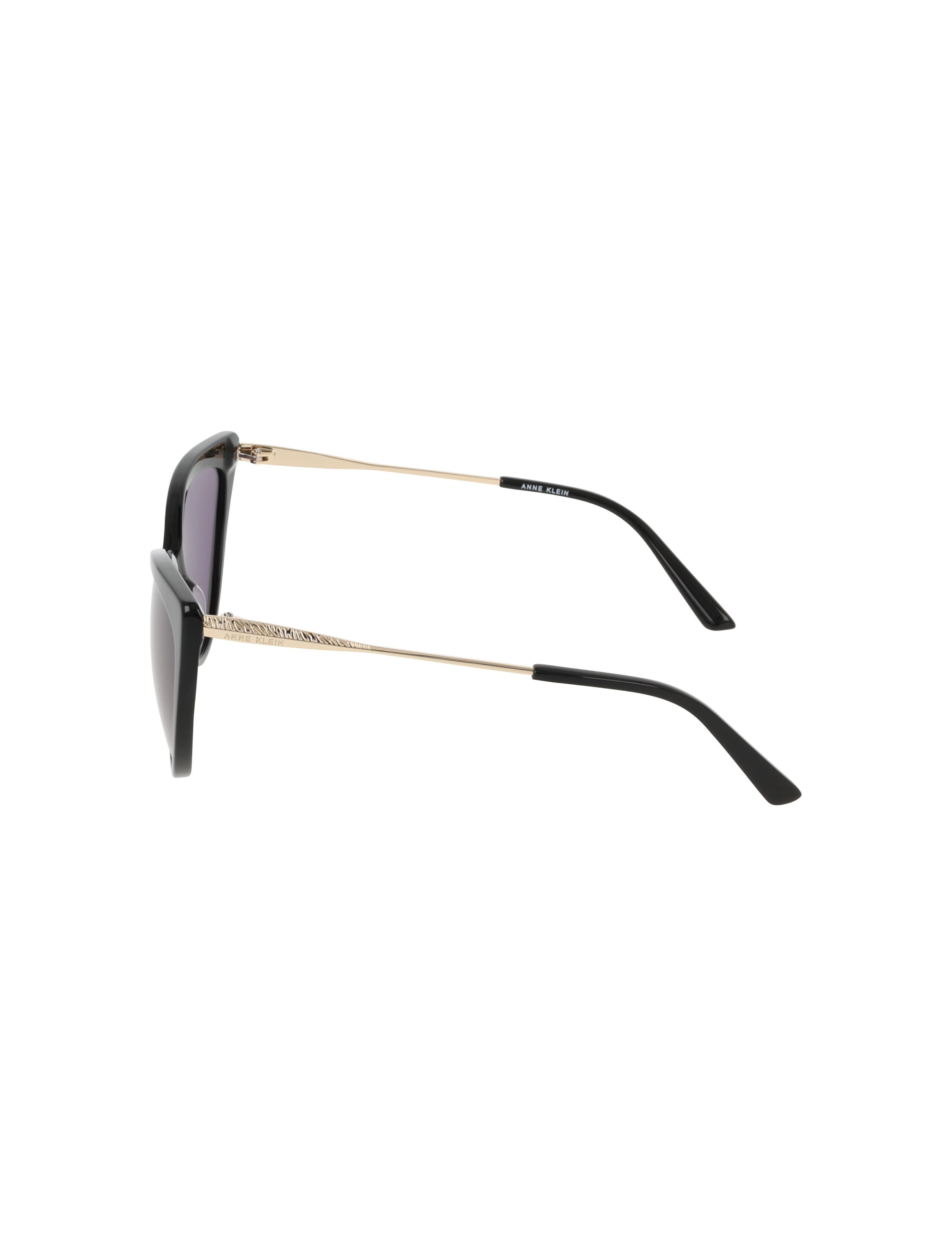 Classic Cat-Eye Combo Sunglasses - Anne Klein BLACK