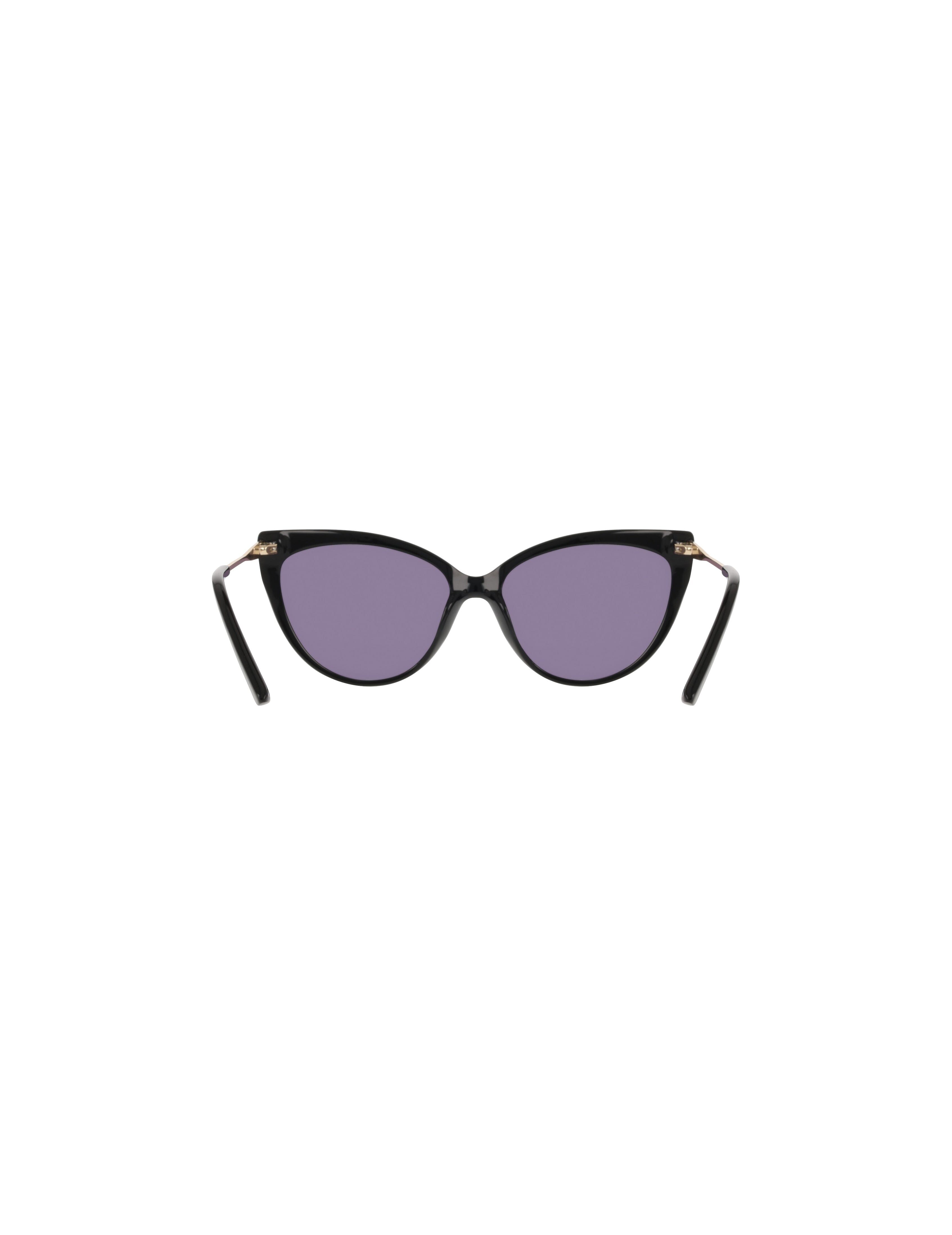 Classic Cat-Eye Combo Sunglasses - Anne Klein BLACK