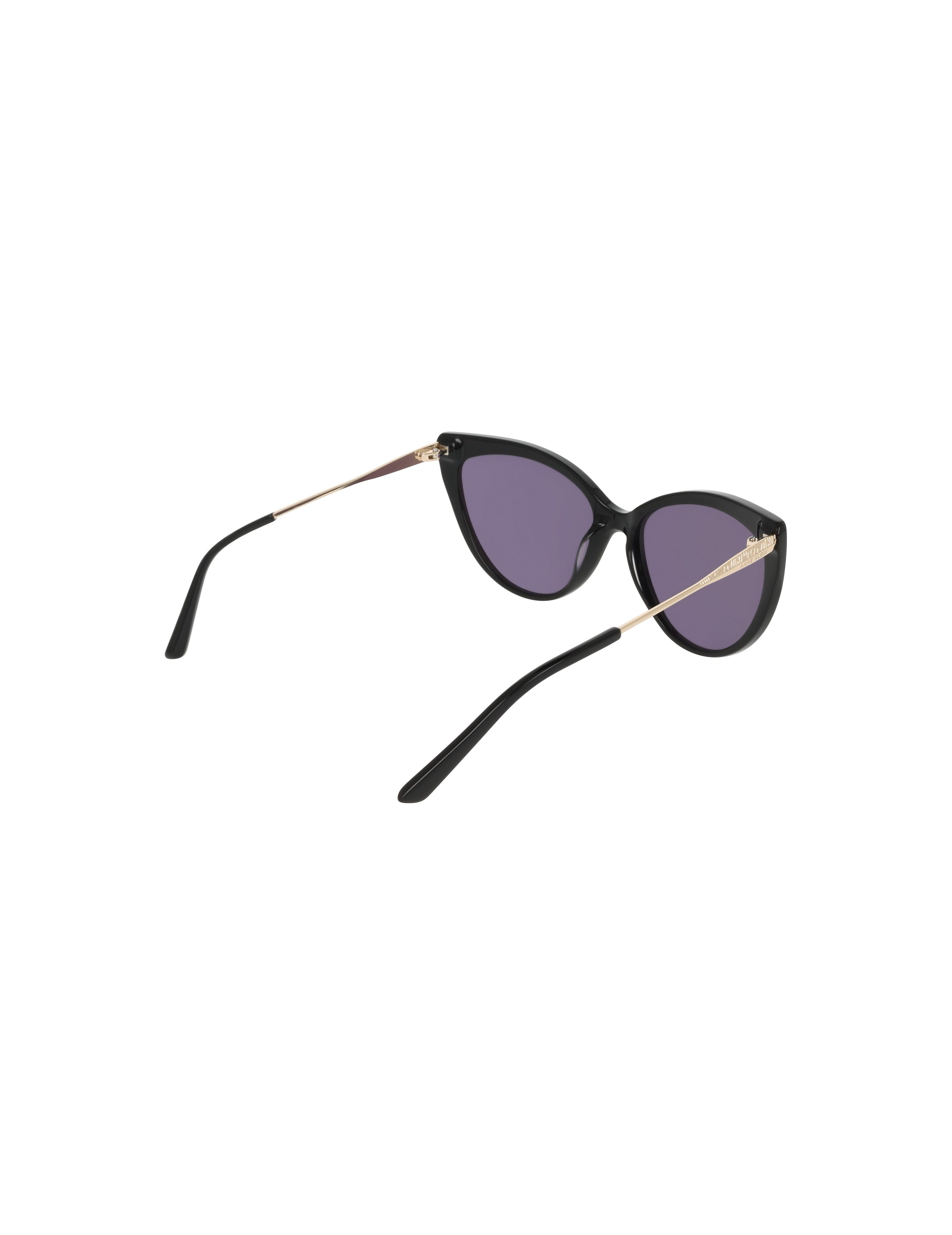 Classic Cat-Eye Combo Sunglasses - Anne Klein BLACK