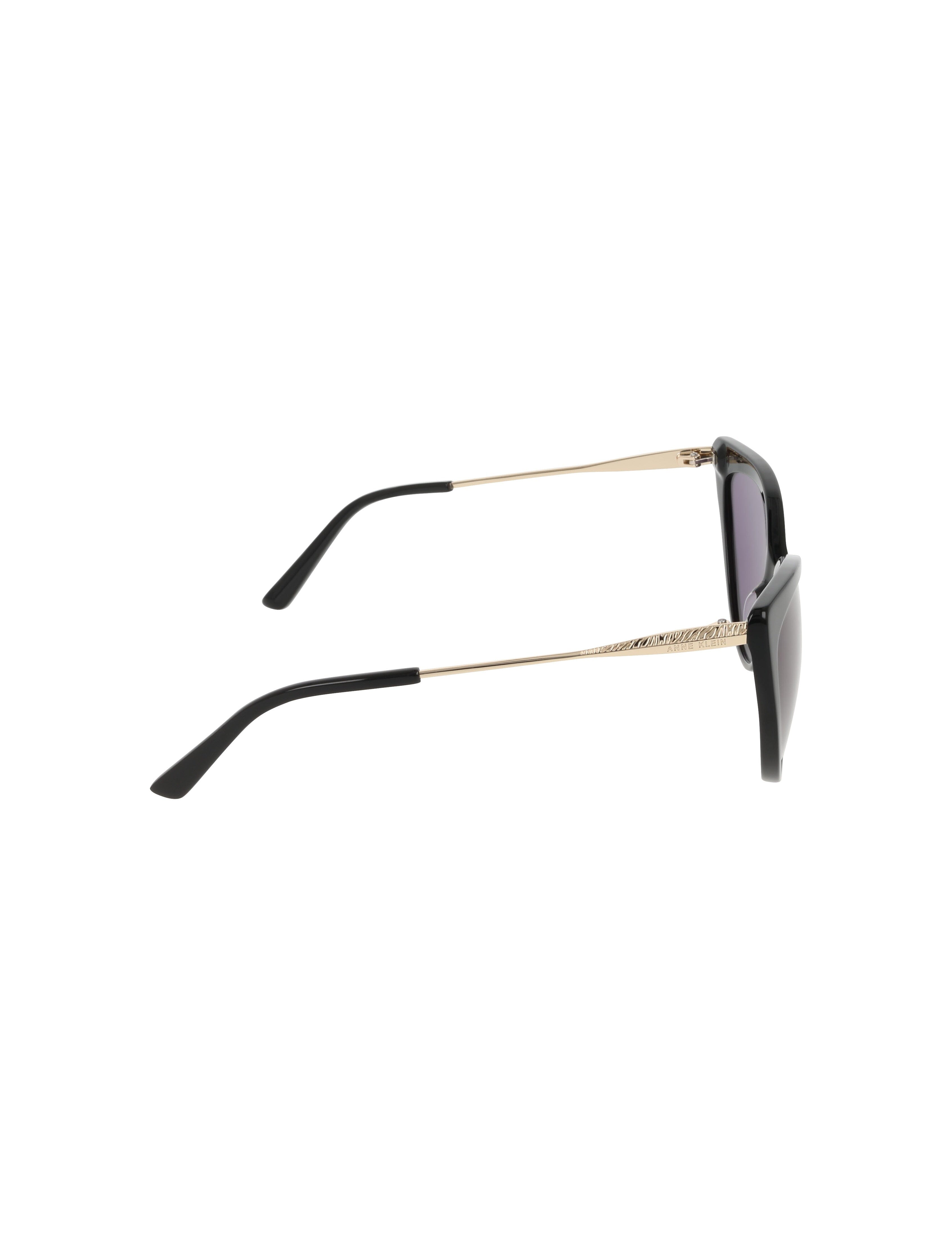 Classic Cat-Eye Combo Sunglasses - Anne Klein BLACK