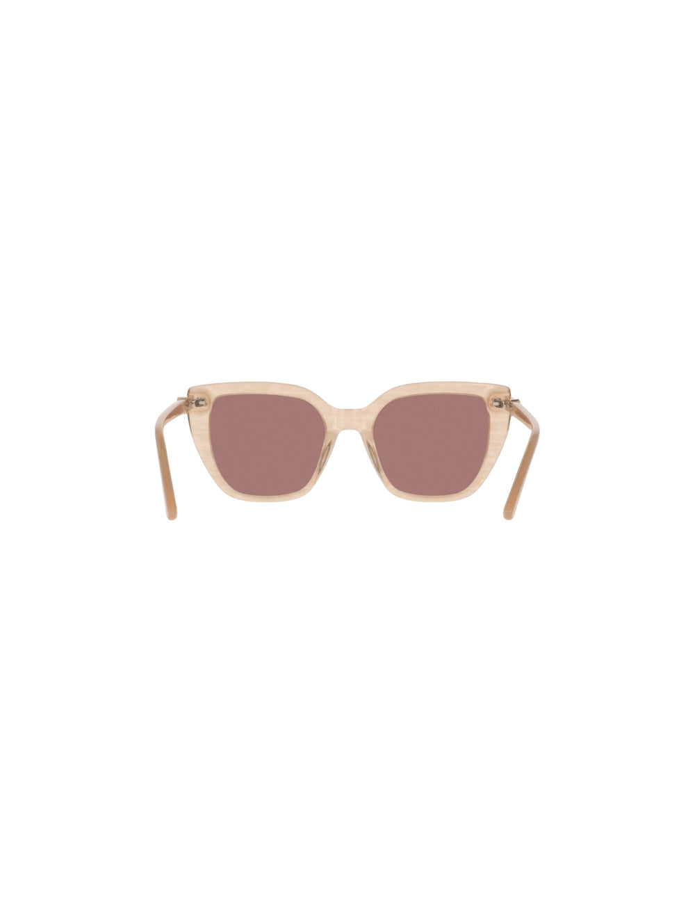 Square Acetate Sunglasses with Uplifting Frame - Anne Klein TAUPE