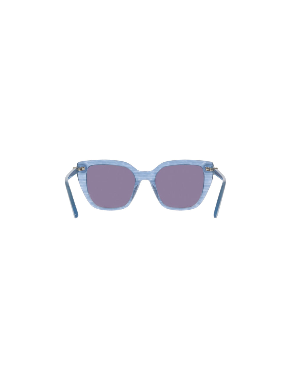 Square Acetate Sunglasses with Uplifting Frame - Anne Klein STEEL BLUE
