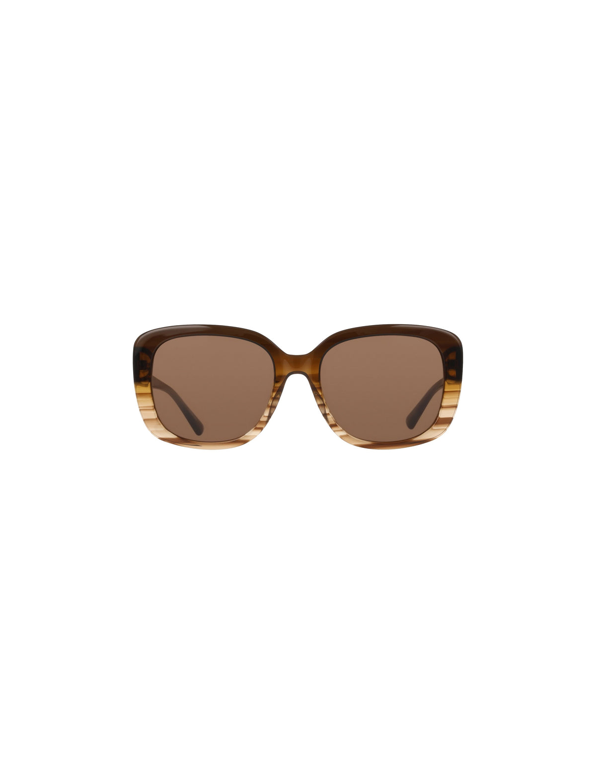 Oversized Square Gradient Sunglasses - Anne Klein MOCHA GRADIENT