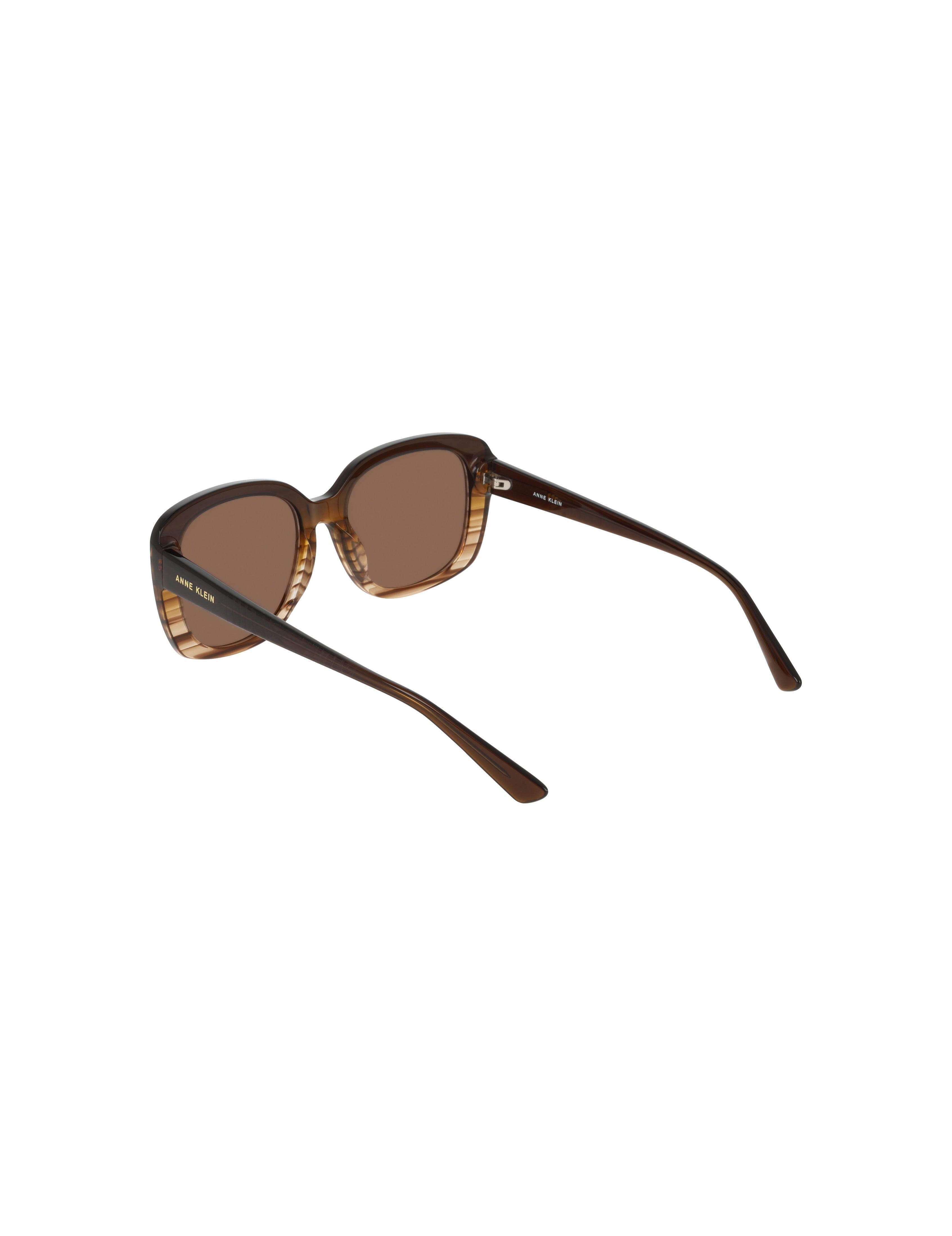 Oversized Square Gradient Sunglasses - Anne Klein MOCHA GRADIENT