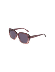 Oversized Square Frame Gradient Lens Sunglasses - Anne Klein MERLOT GRADIENT