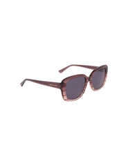 Oversized Square Frame Gradient Lens Sunglasses - Anne Klein MERLOT GRADIENT
