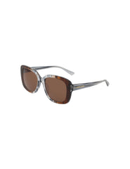 Oversized Square Frame Gradient Lens Sunglasses - Anne Klein BLUE GRADIENT