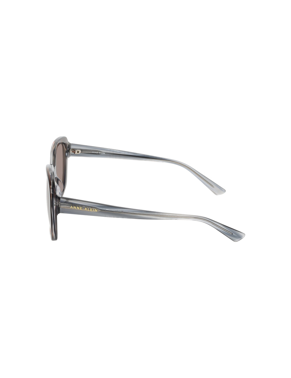Oversized Square Frame Gradient Lens Sunglasses - Anne Klein BLUE GRADIENT