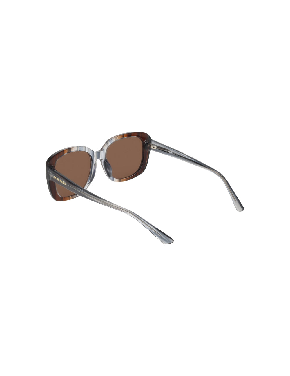 Oversized Square Frame Gradient Lens Sunglasses - Anne Klein BLUE GRADIENT