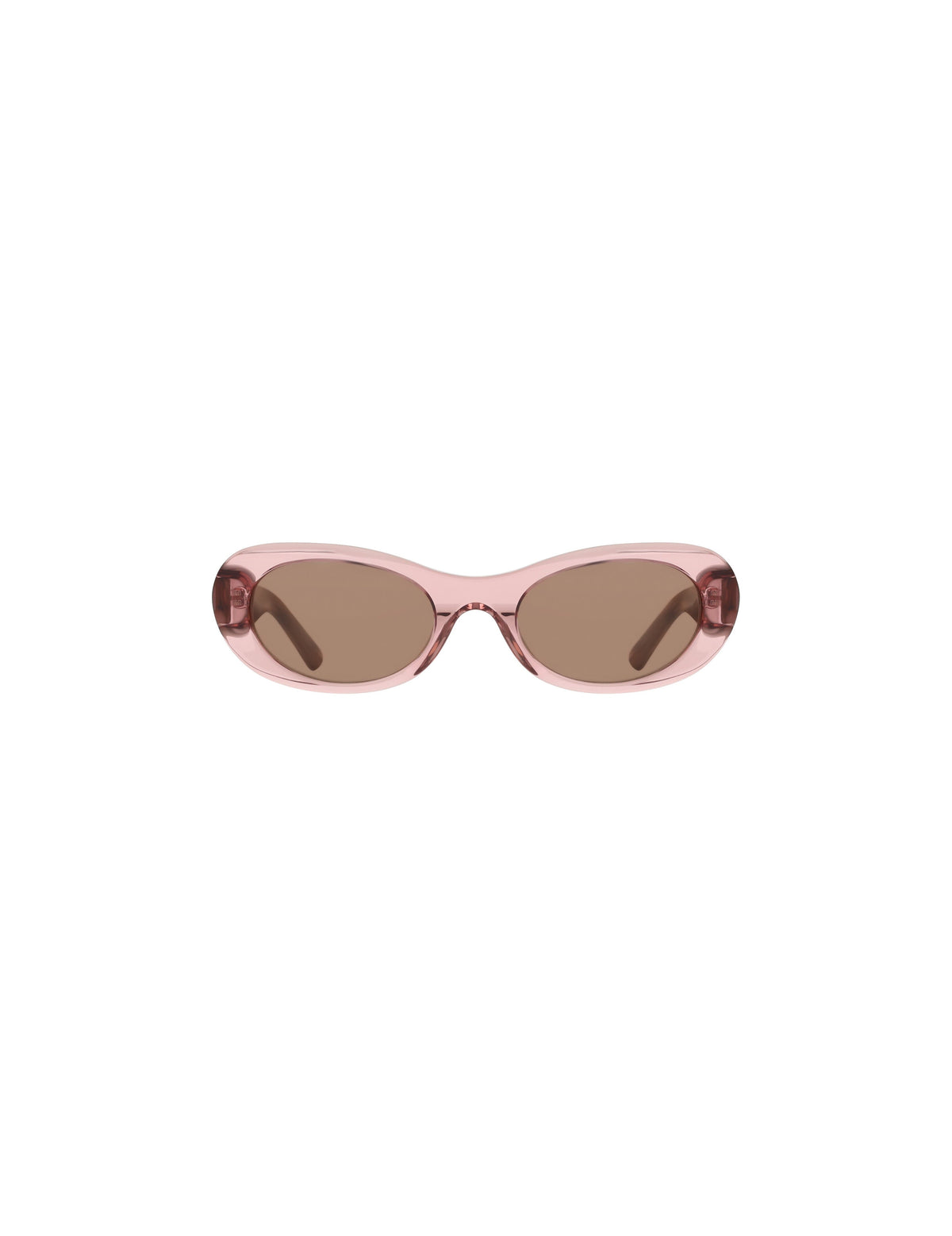Modern Oval Frame Sunglasses - Anne Klein BERRY