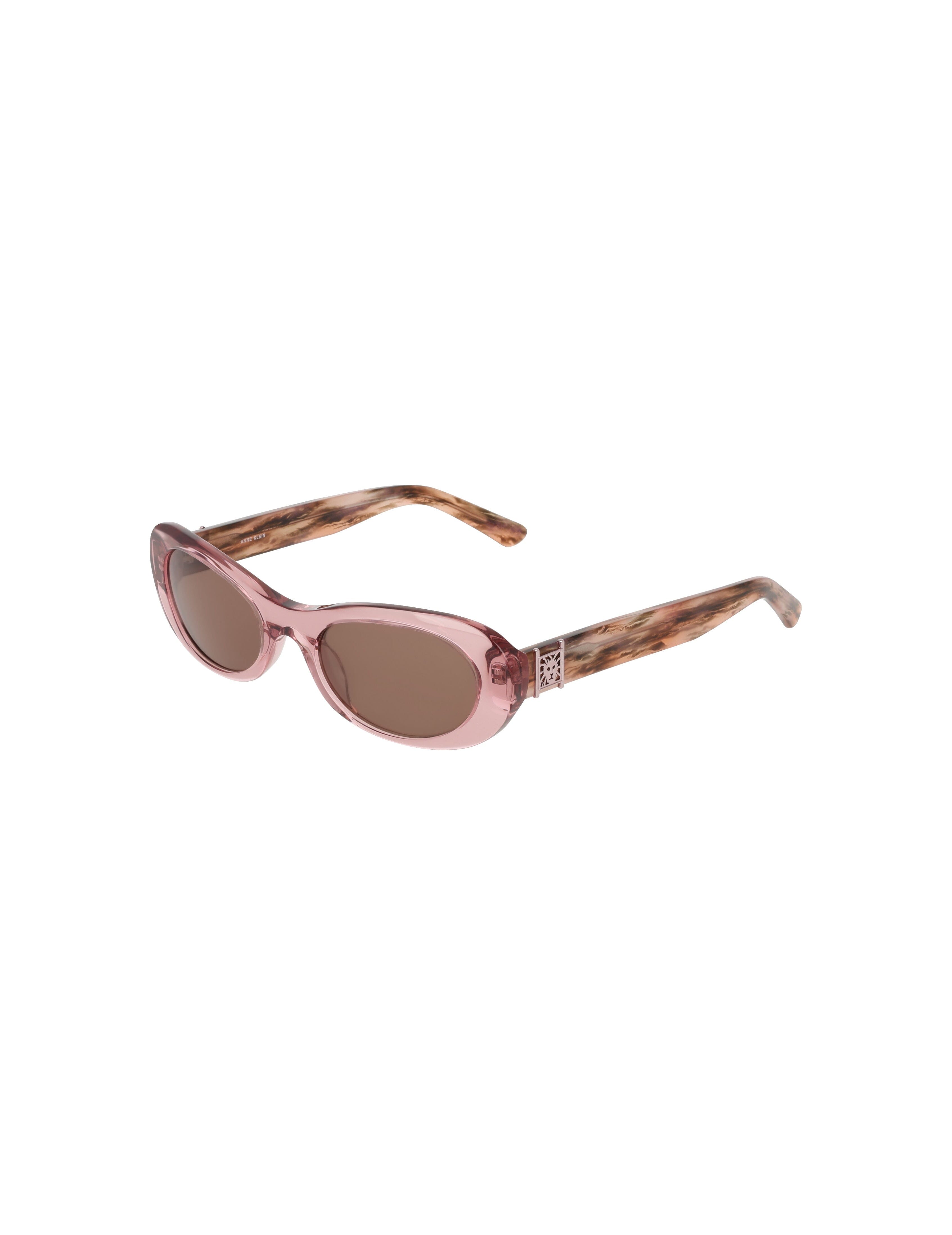 Modern Oval Frame Sunglasses - Anne Klein BERRY